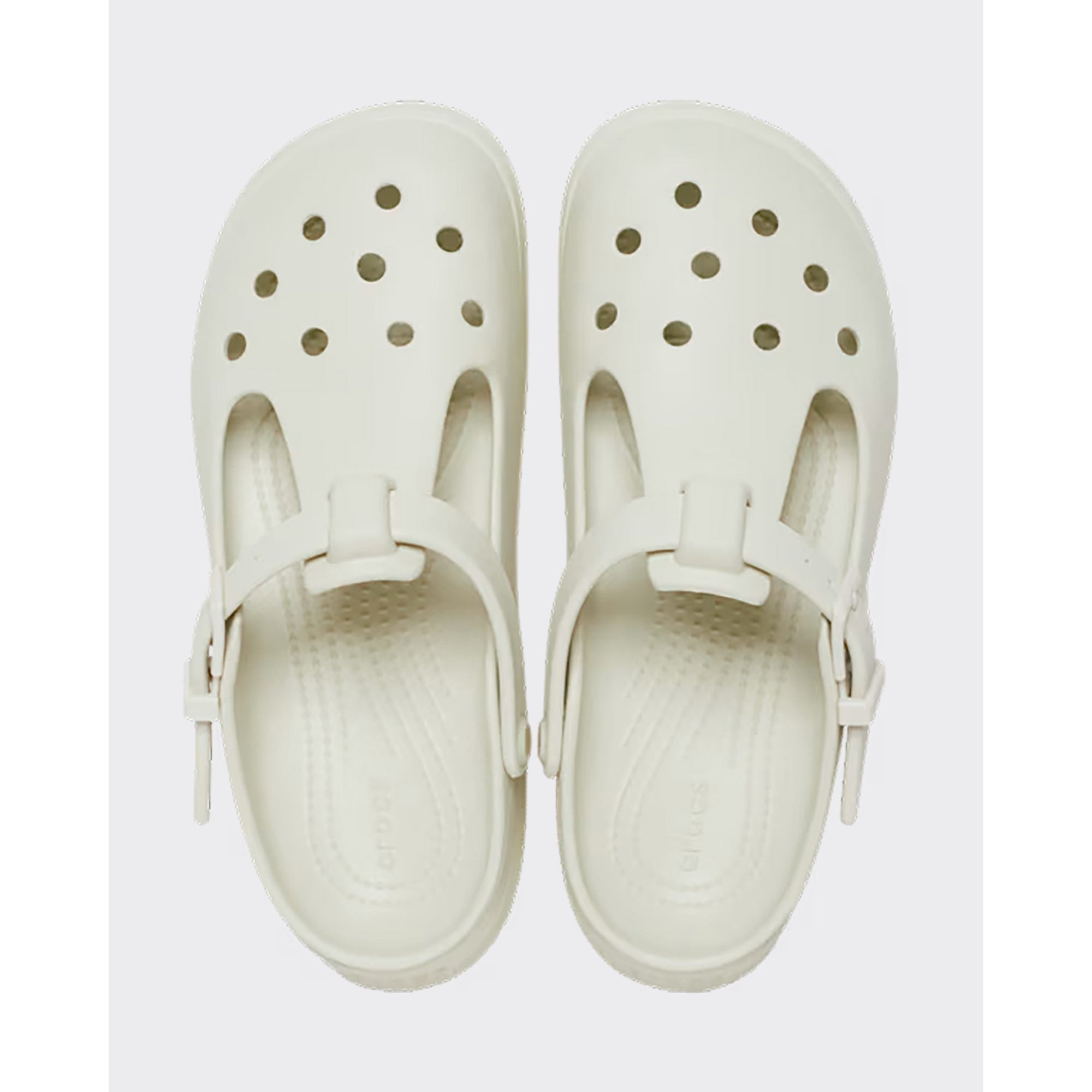 Crocs Classic Mary Jane Clog Linen Crocs vista3