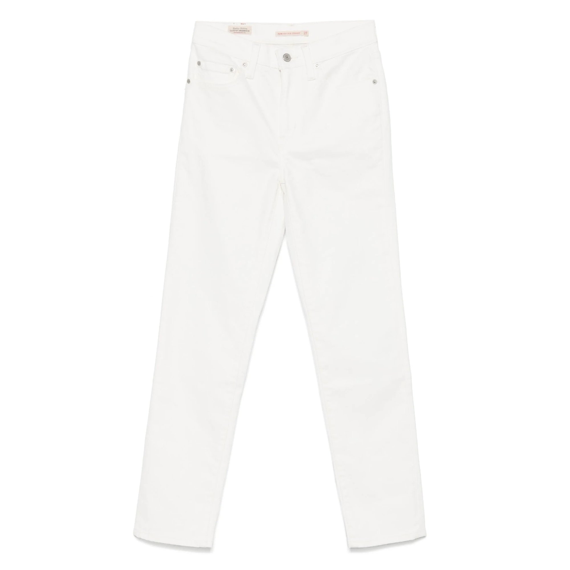 724 High Rise Straight Cloud Dancer Deni 188830362 Levi's vista0