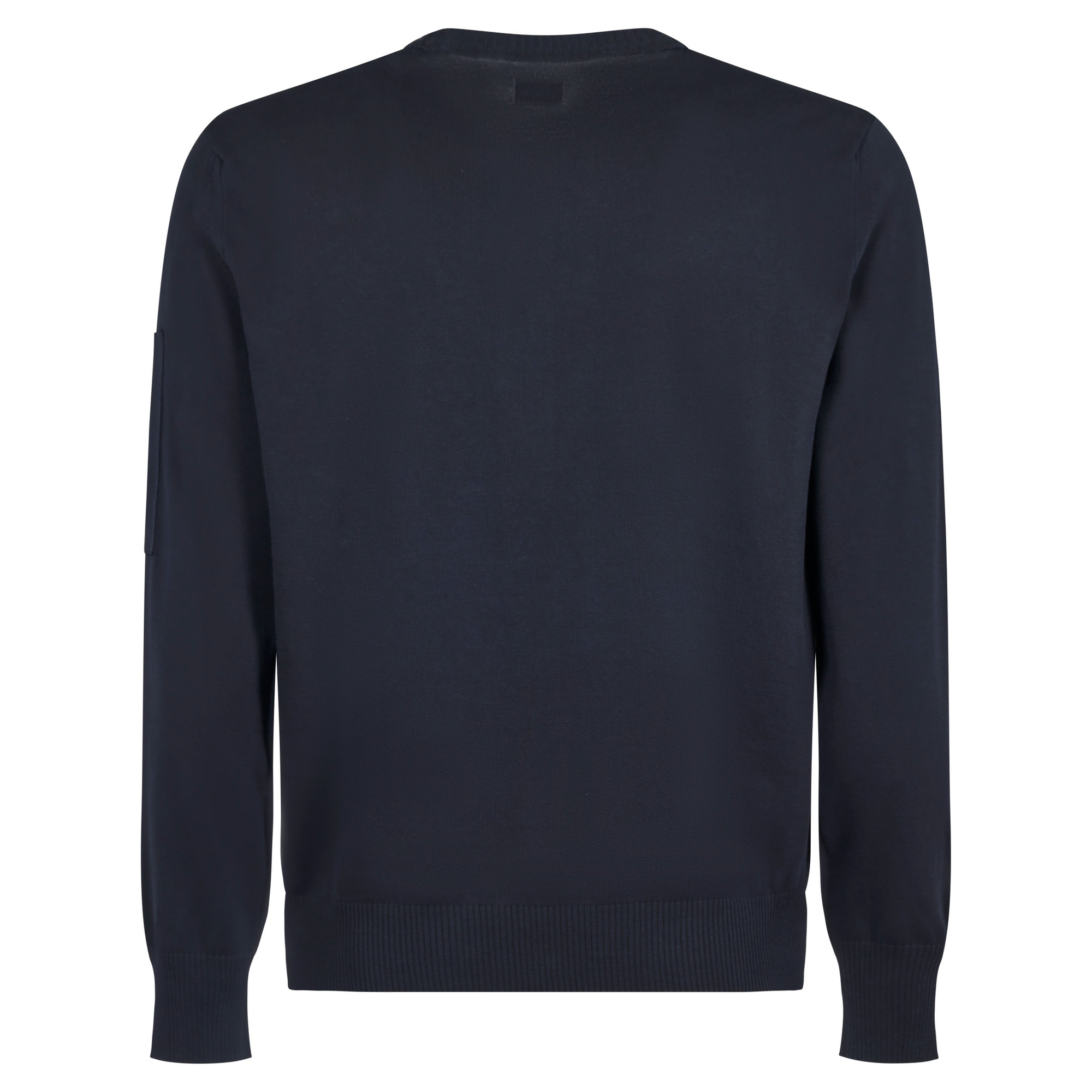 Cotton Crepe Crew Neck Lens Knit CP Company vista1
