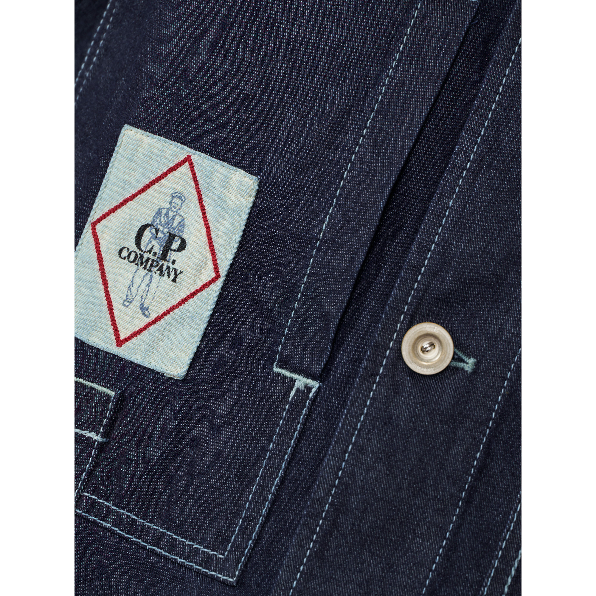 3/1 Denim Chore Jacket CP Company vista2