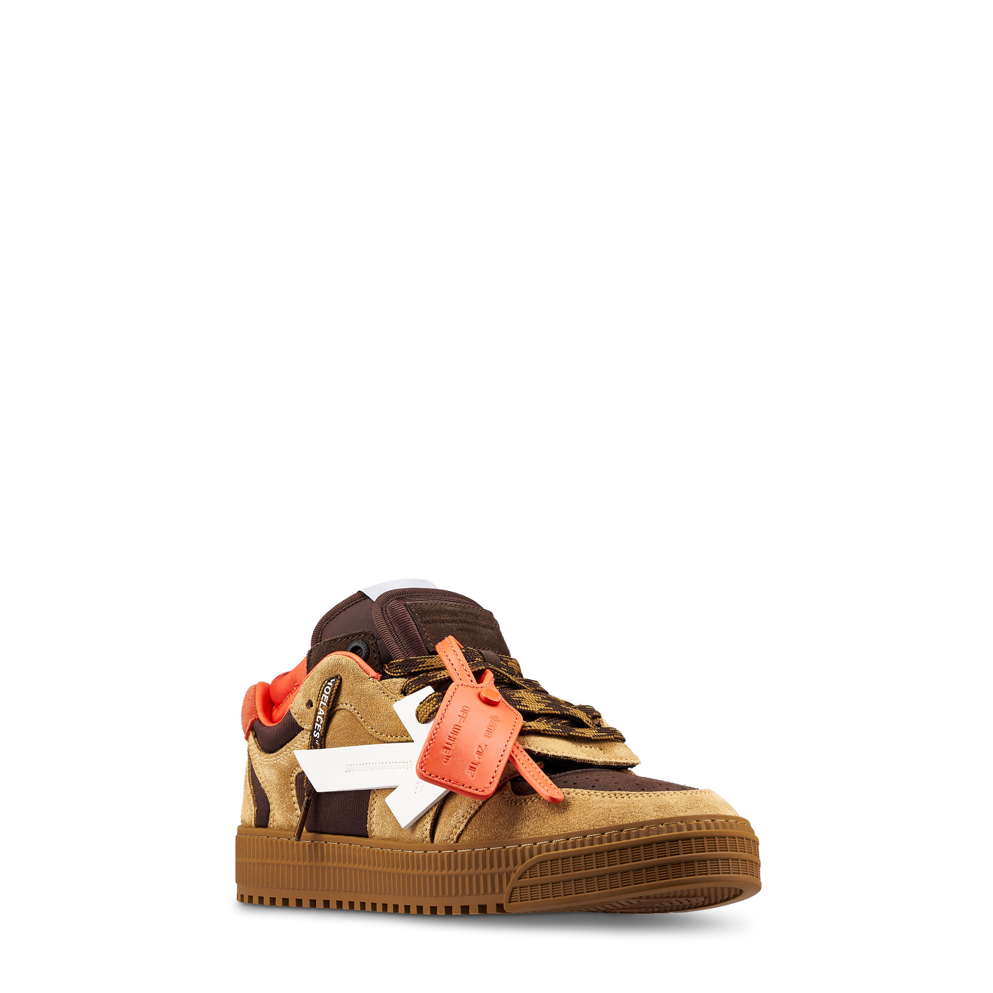 Off-white Sneakers Chocolate Orange Off-White vista1