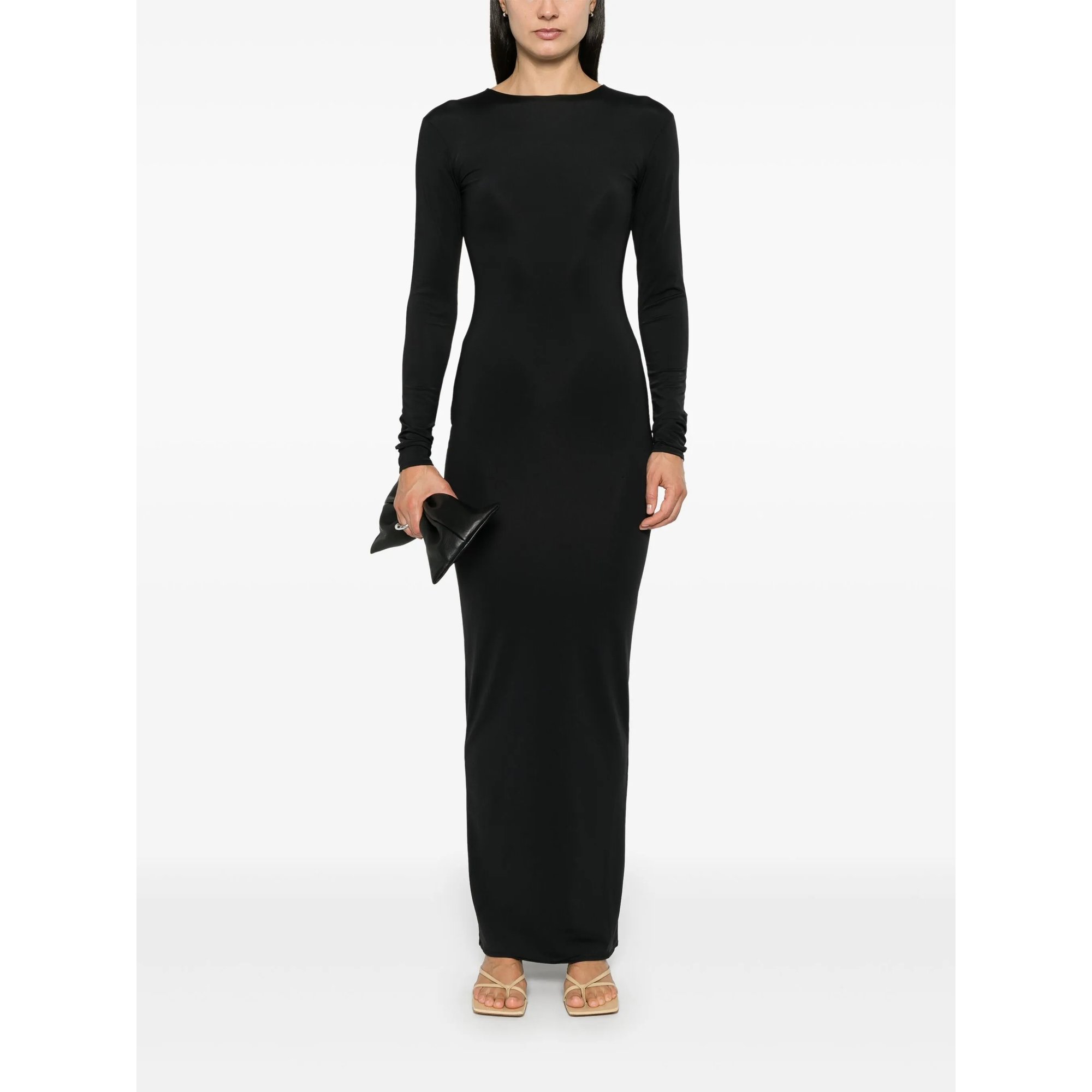 ls Maxi - Nylon Spandex Soot ENTIRE STUDIOS vista1