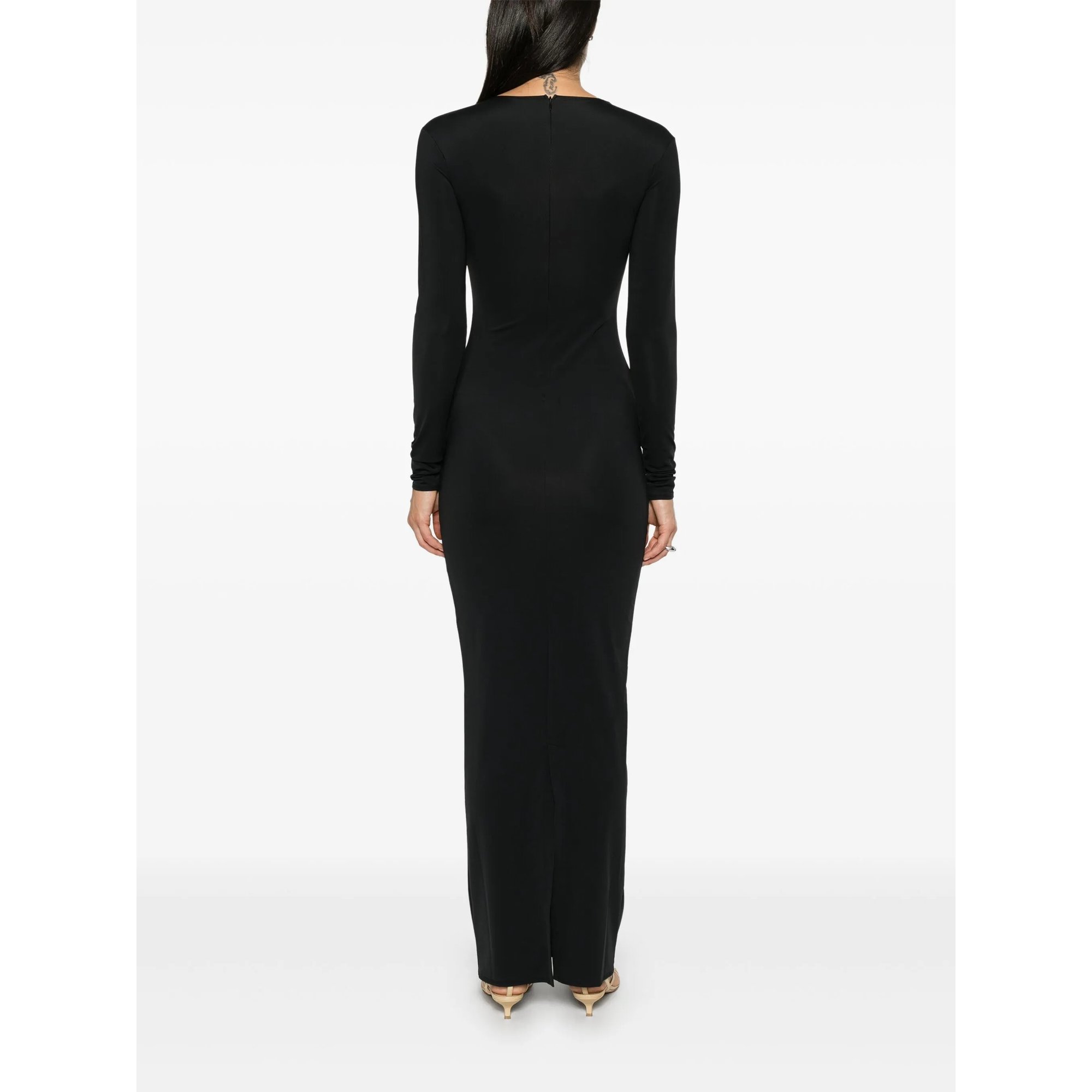 ls Maxi - Nylon Spandex Soot ENTIRE STUDIOS vista2