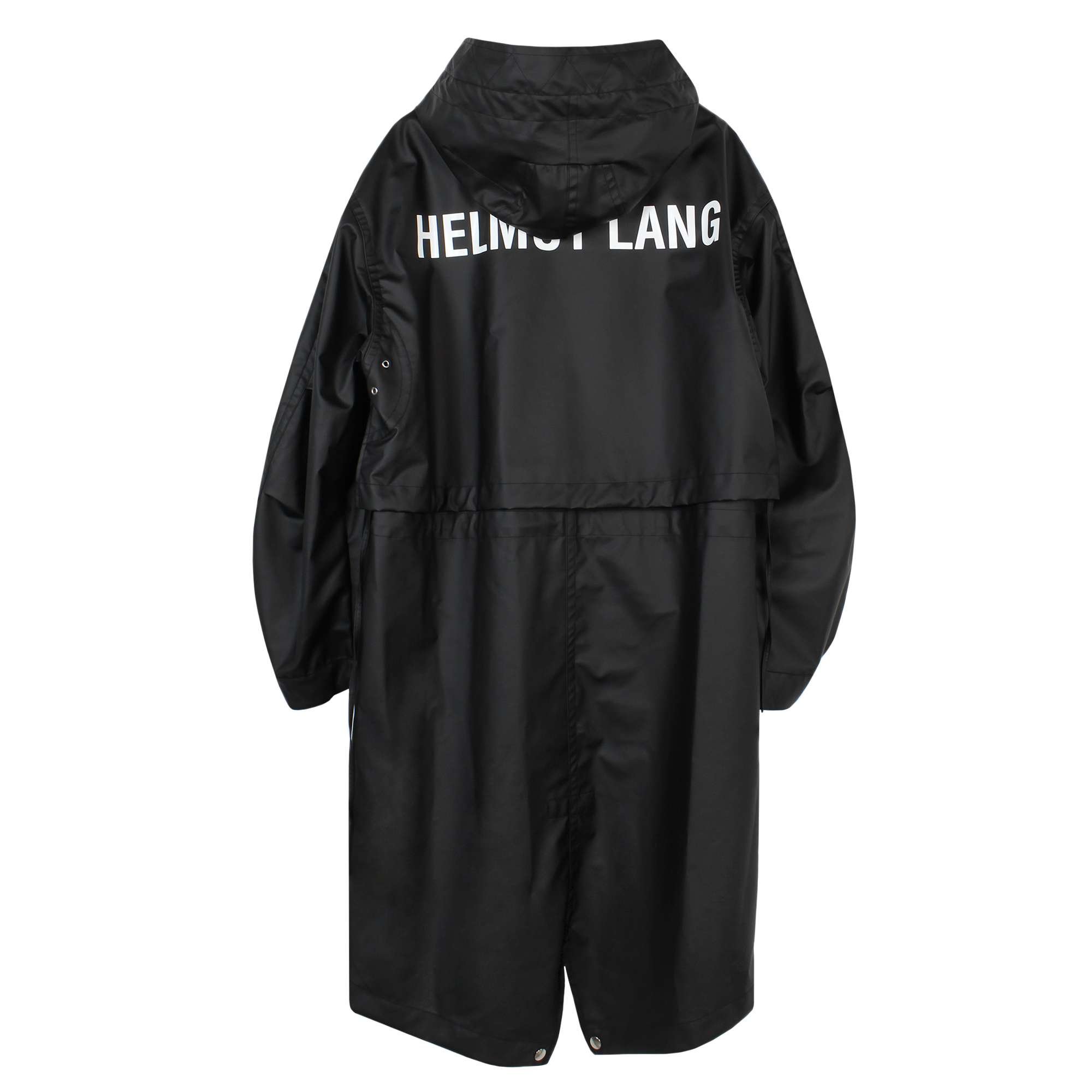 Rubber Logo Parka Helmut Lang vista1