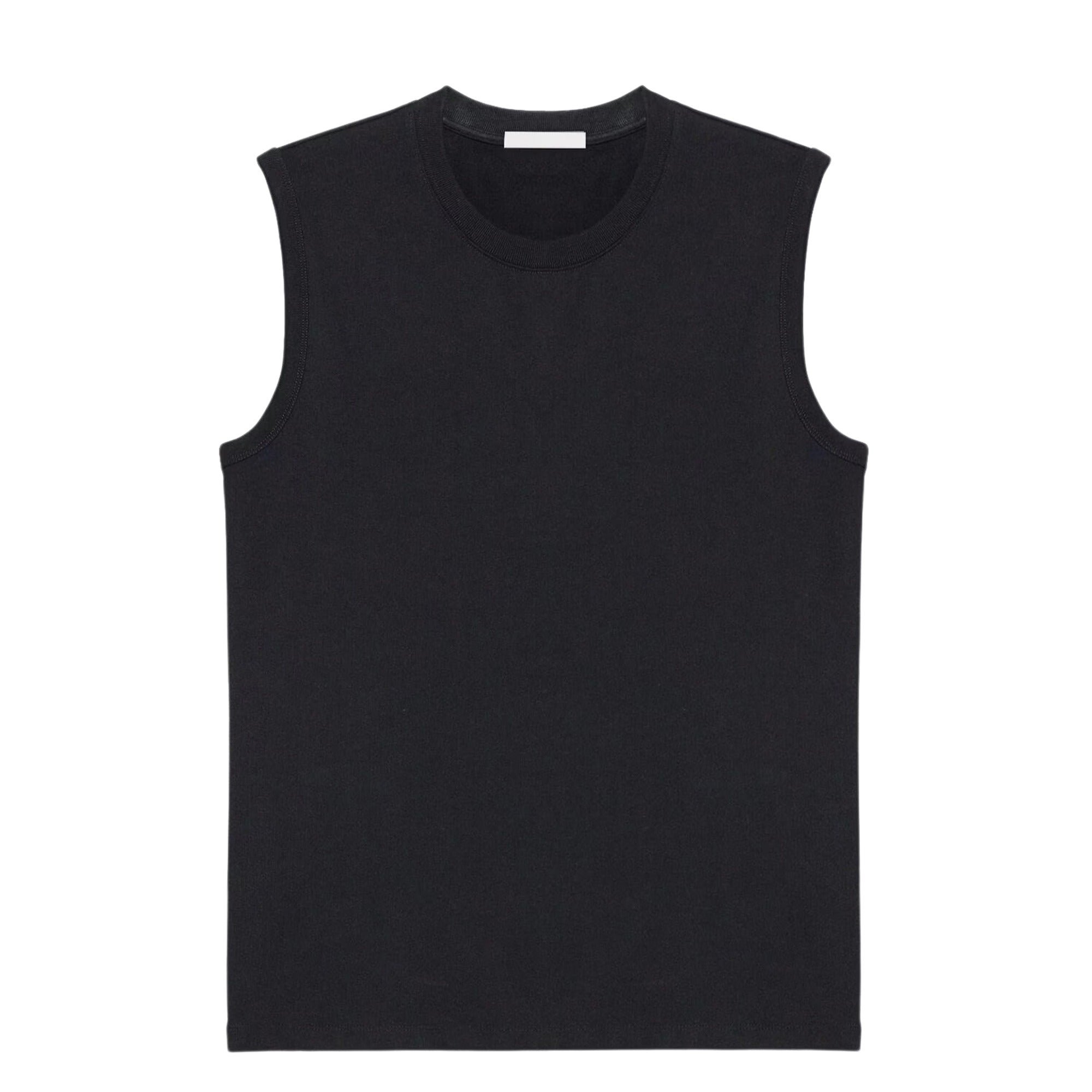 Logo Muscle Tank Black Helmut Lang vista0