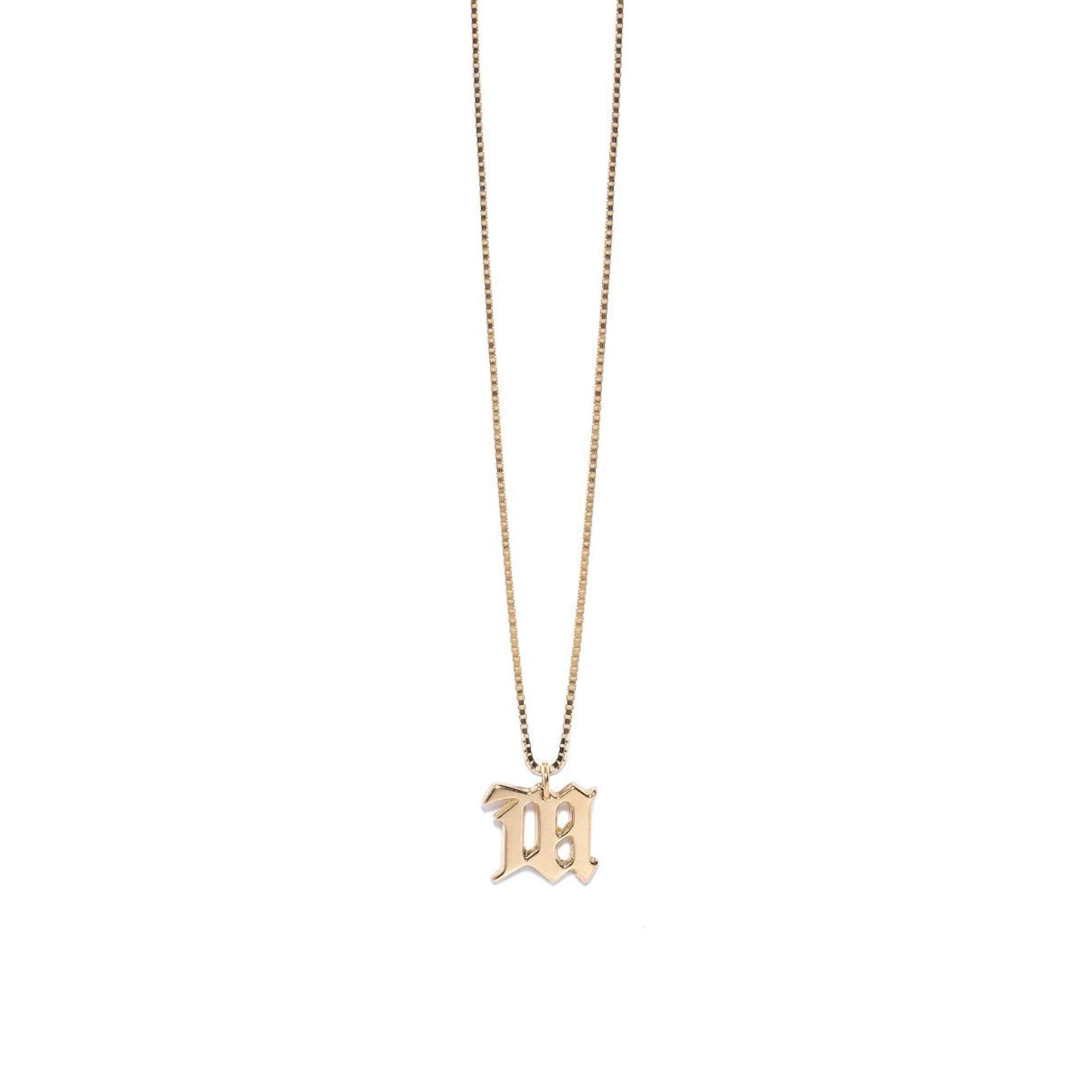 The m Necklace Gold MISBHV vista1