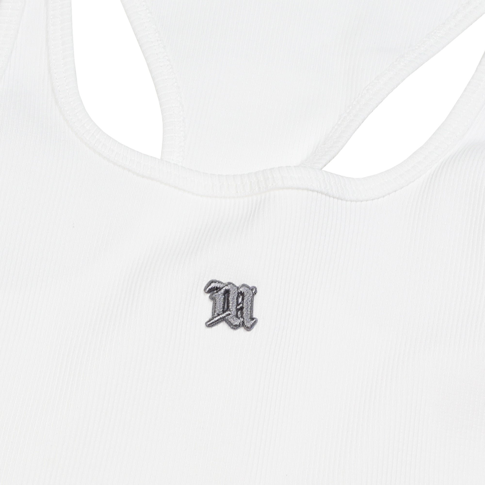 Cropped m Tank Top White MISBHV vista2