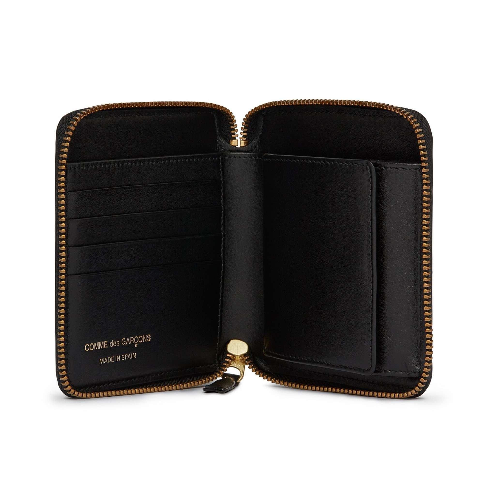 Classic Leather Black Sa2100 Comme des Garçons Wallet vista1