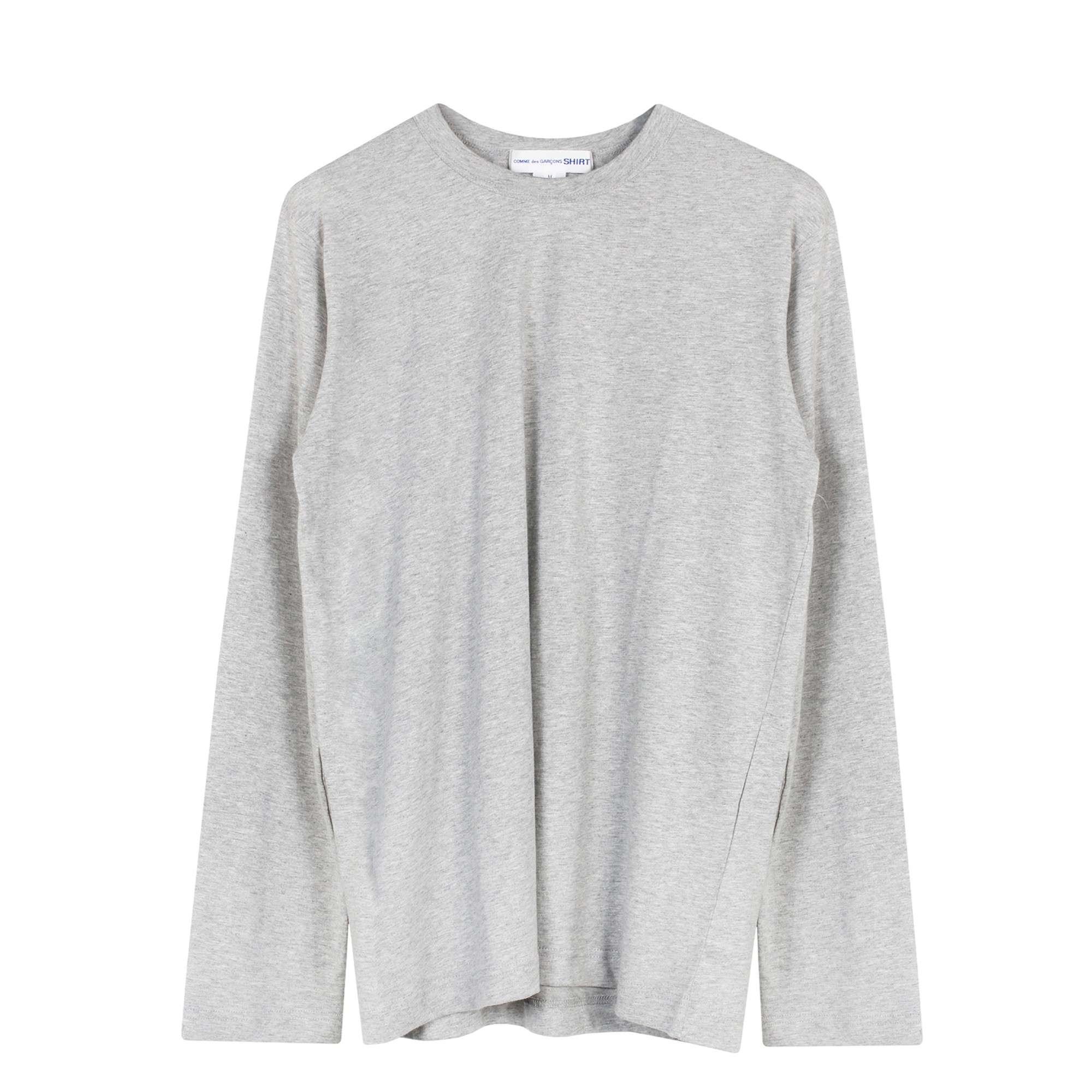 Logo ls T-shirt Grey COMME des GARÇONS SHIRT vista0