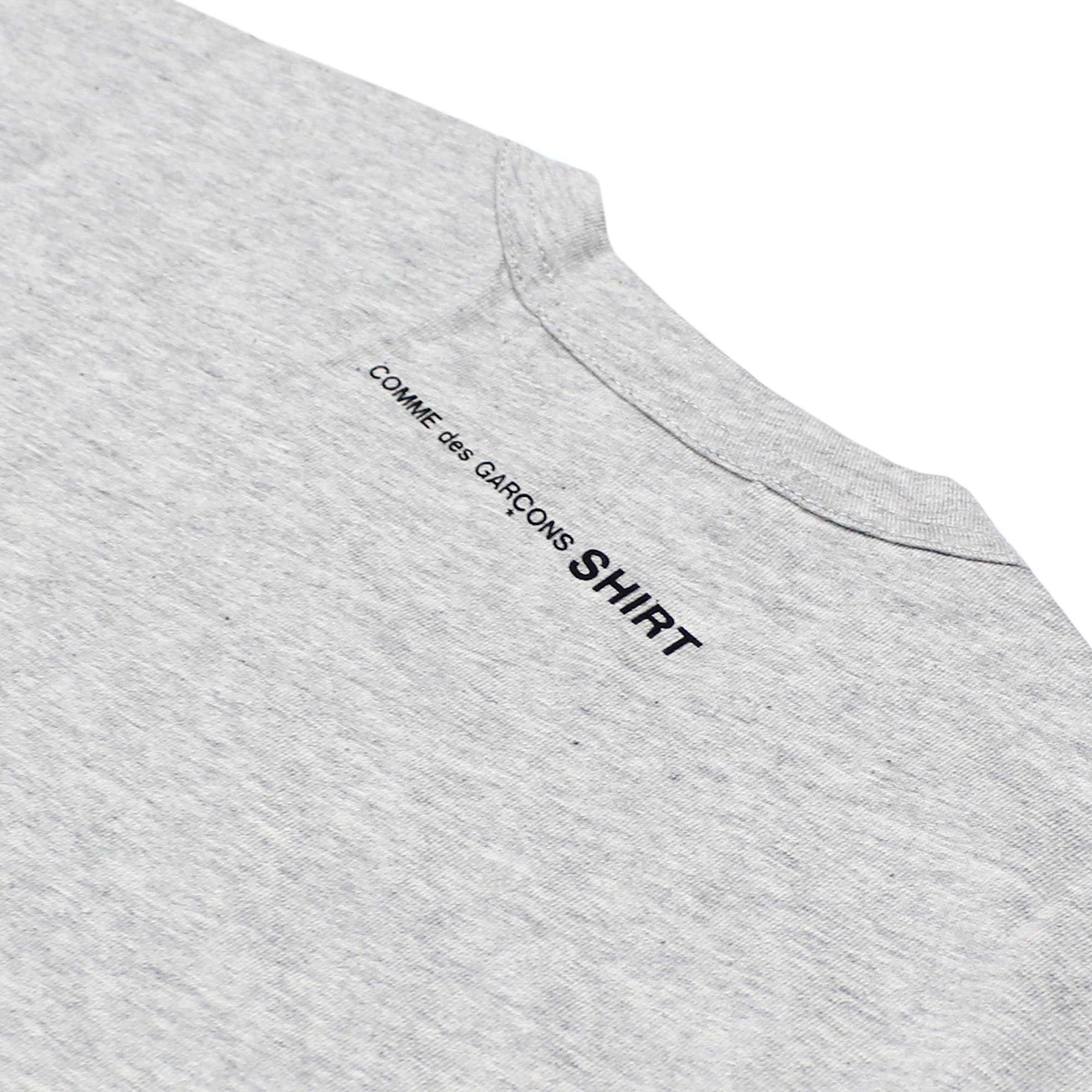 Logo ls T-shirt Grey COMME des GARÇONS SHIRT vista2