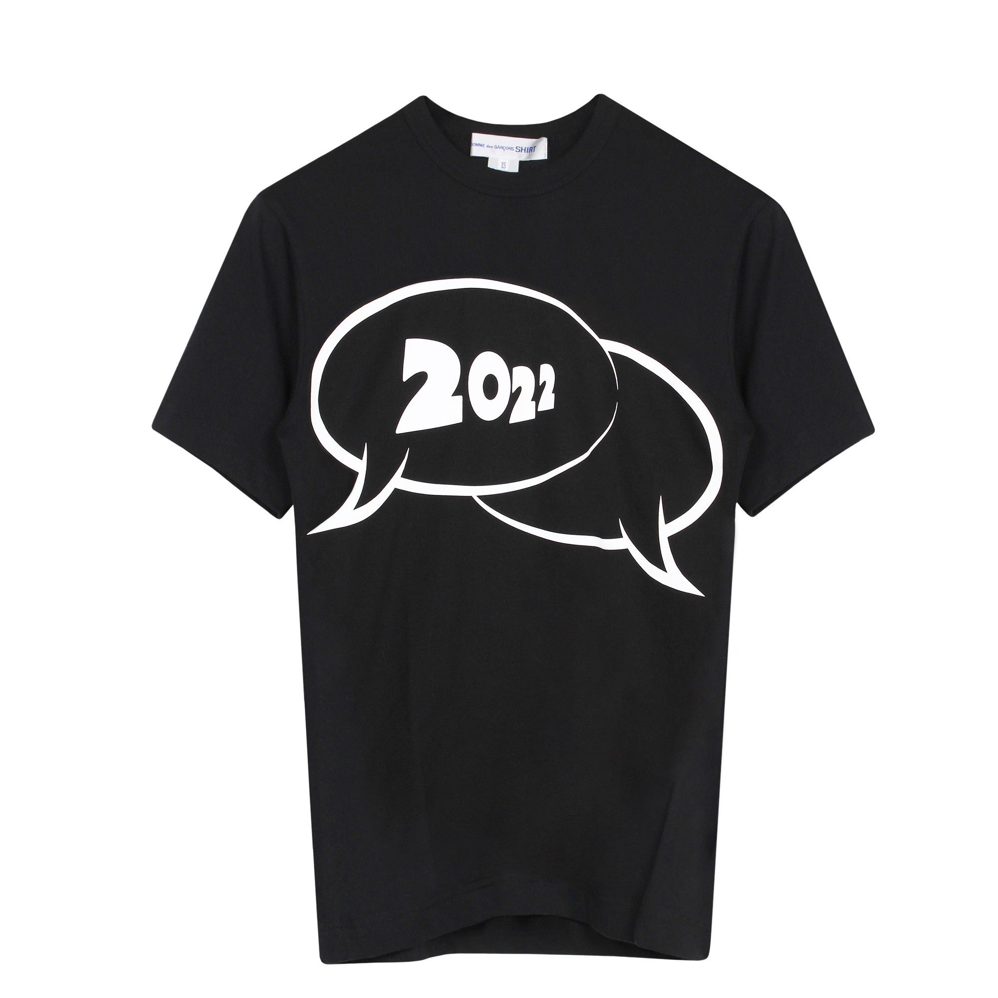 2022 Print T-shirt Black COMME des GARÇONS SHIRT vista0