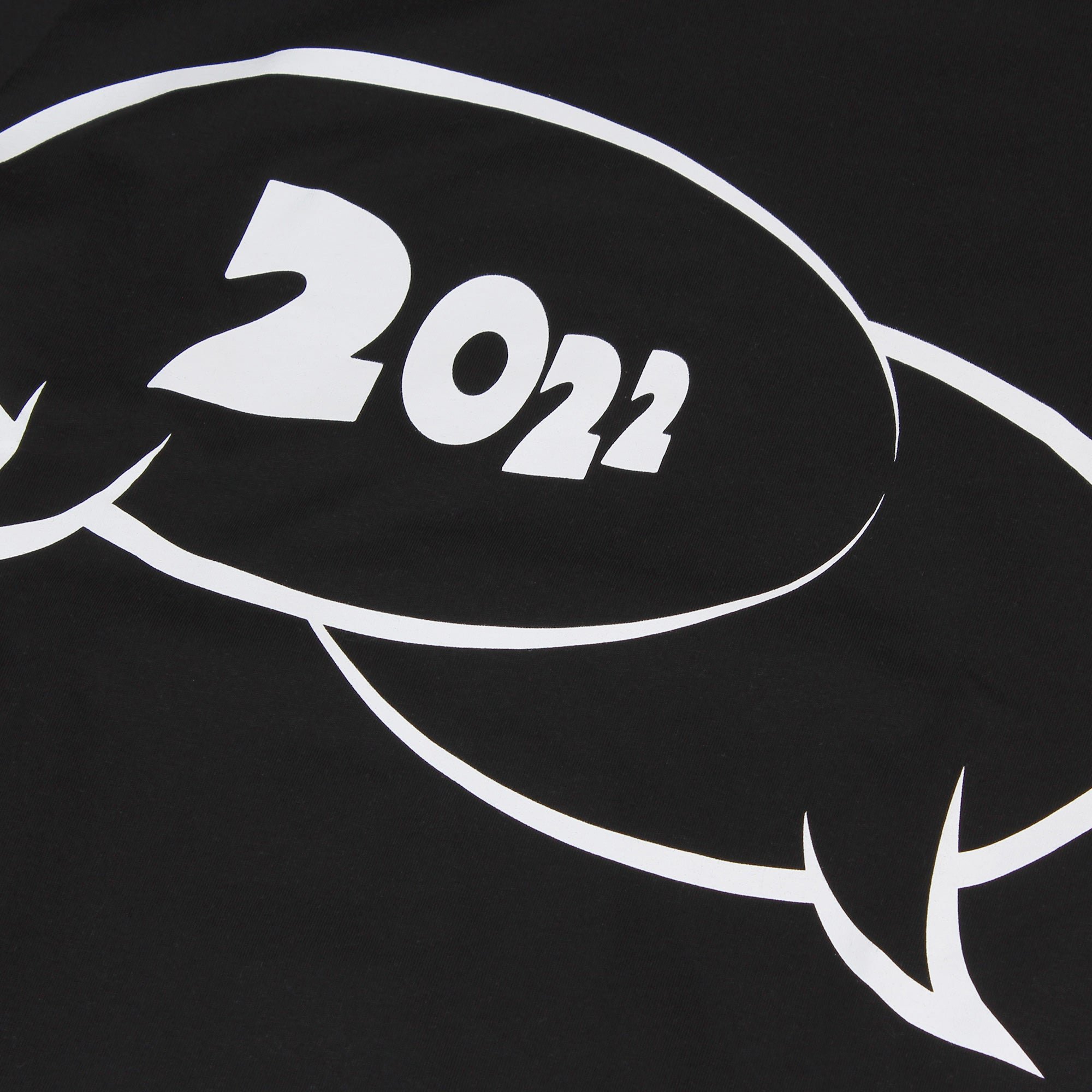 2022 Print T-shirt Black COMME des GARÇONS SHIRT vista2