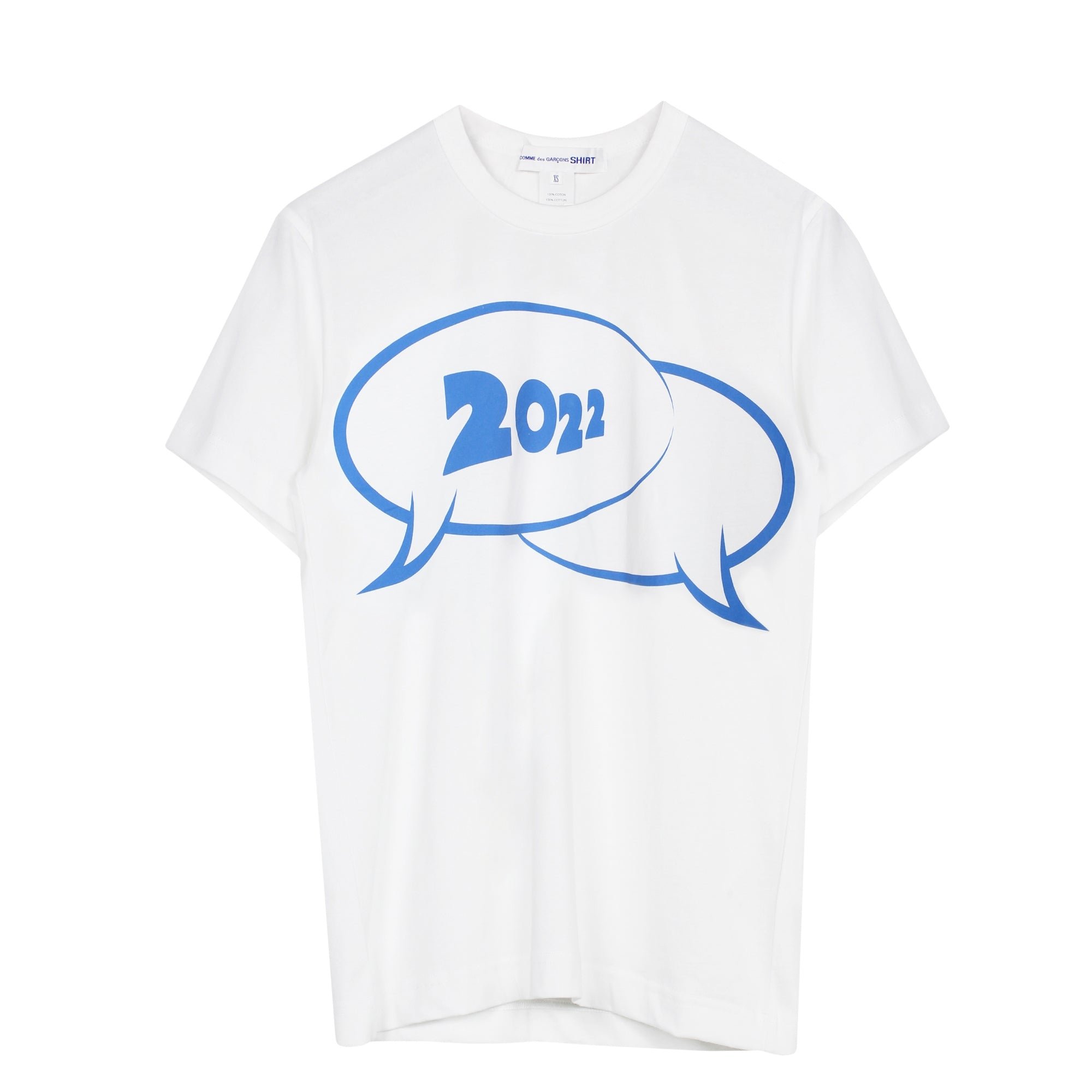 2022 Print T-shirt White COMME des GARÇONS SHIRT vista0