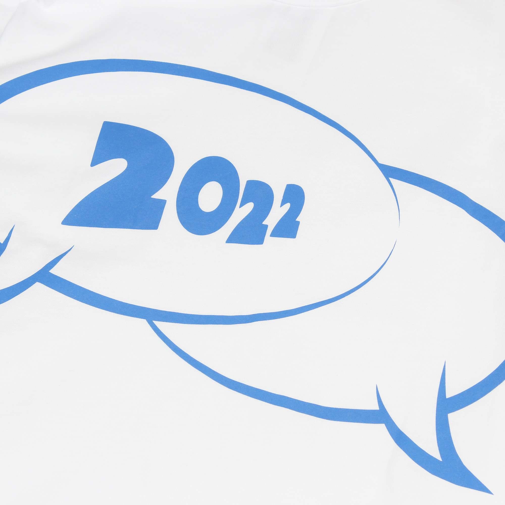 2022 Print T-shirt White COMME des GARÇONS SHIRT vista2
