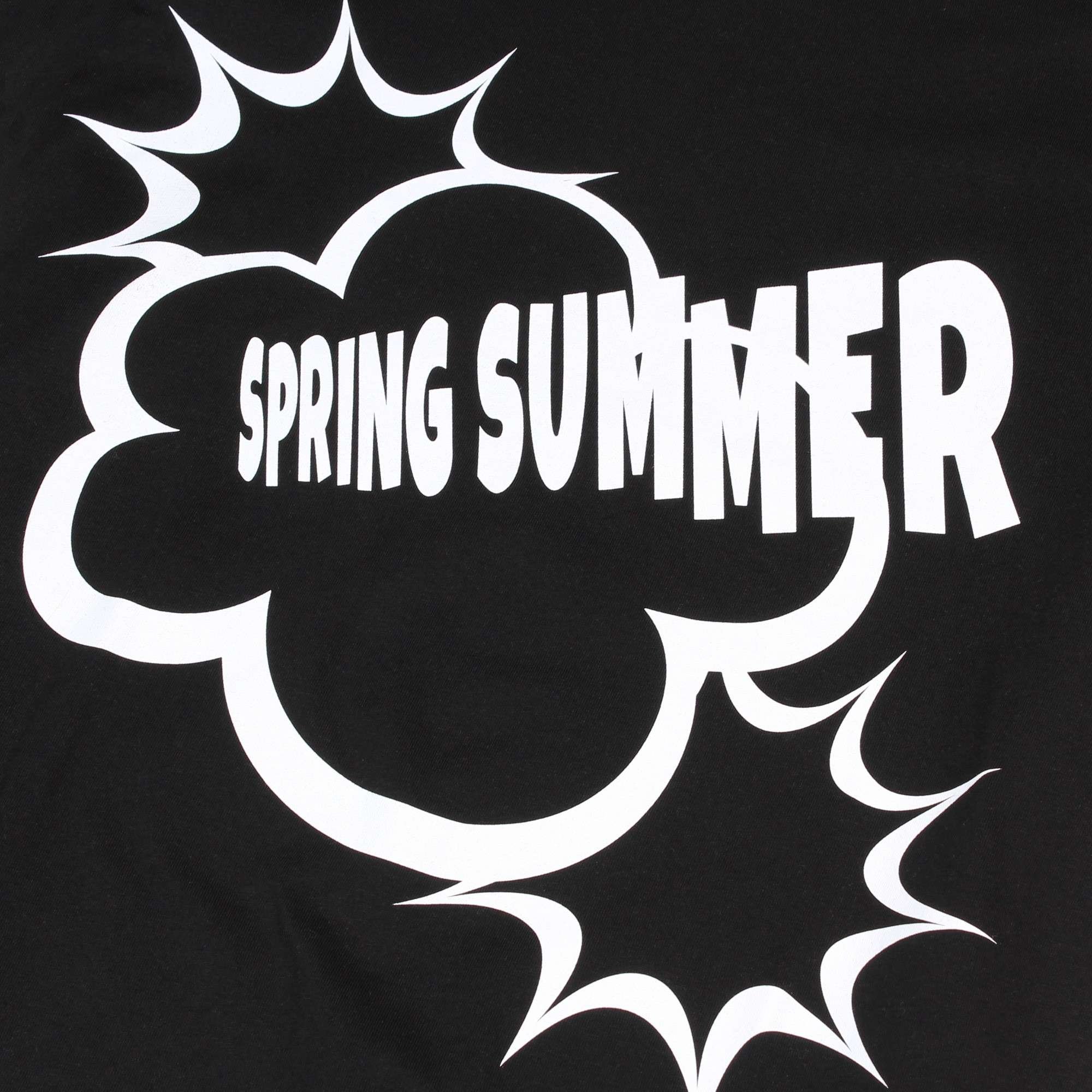 Spring Summer Print T-shirt Black COMME des GARÇONS SHIRT vista2
