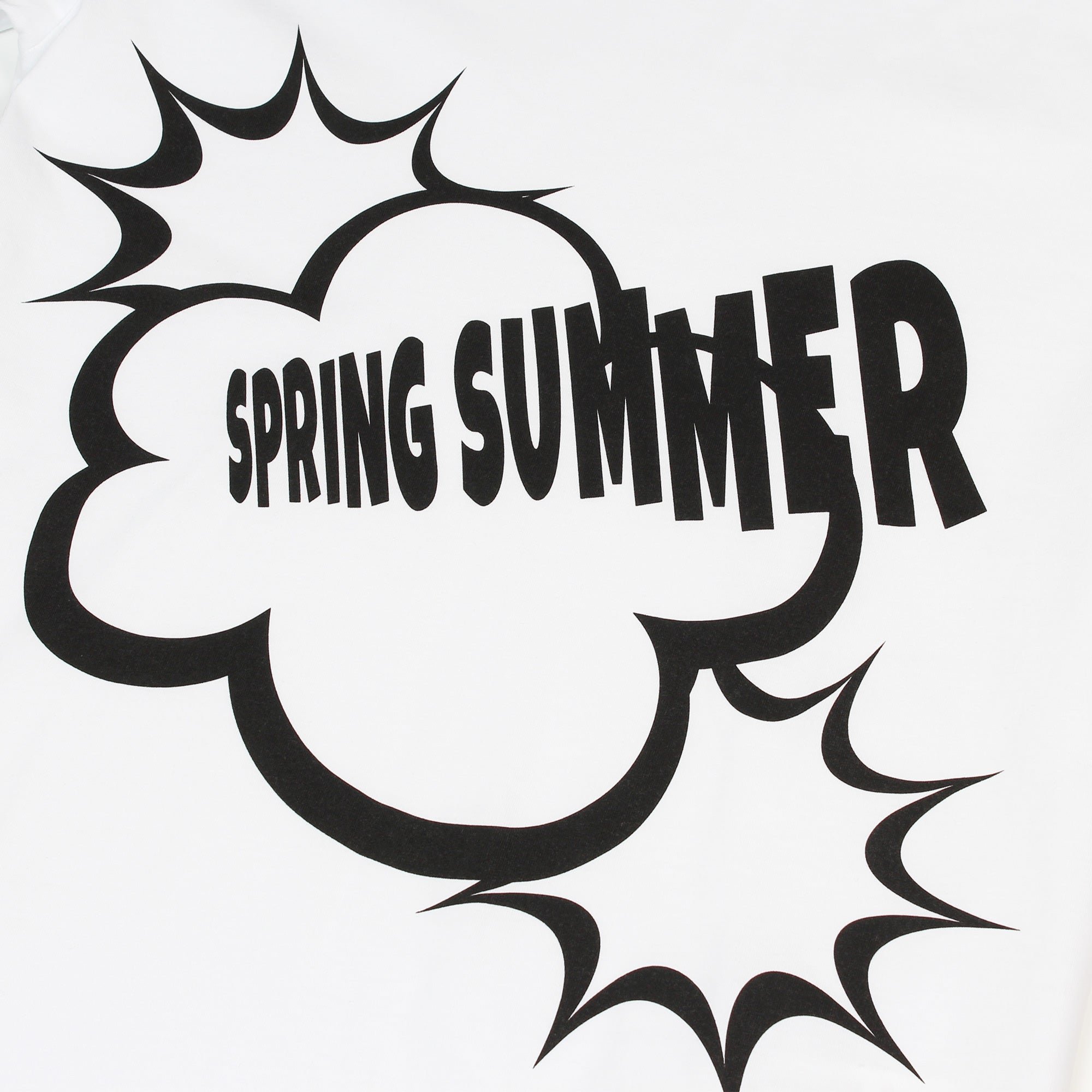 Spring Summer Print T-shirt White COMME des GARÇONS SHIRT vista2