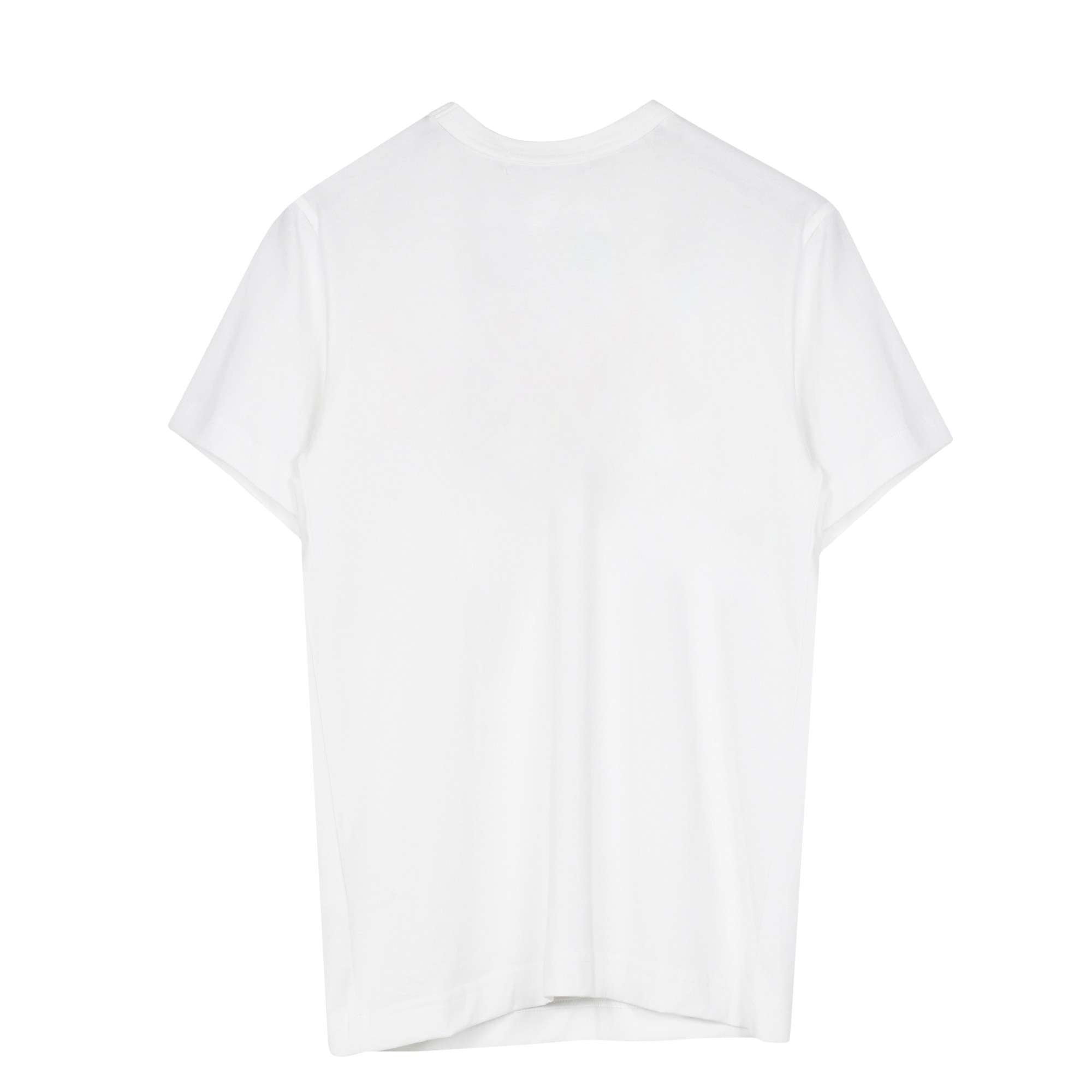 Shirt Print T-shirt White COMME des GARÇONS SHIRT vista1