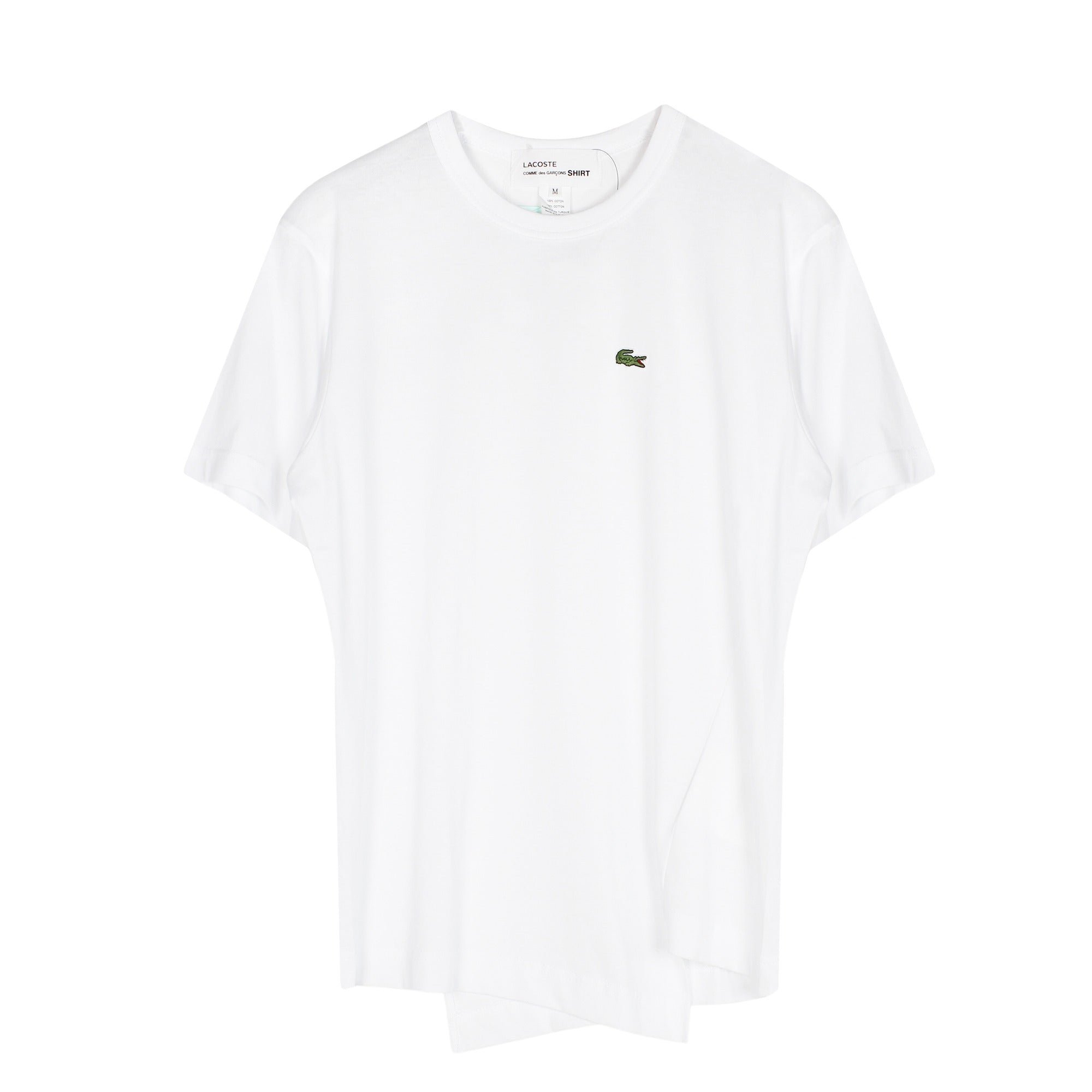 Lacoste Logo T-shirt White COMME des GARÇONS SHIRT vista0