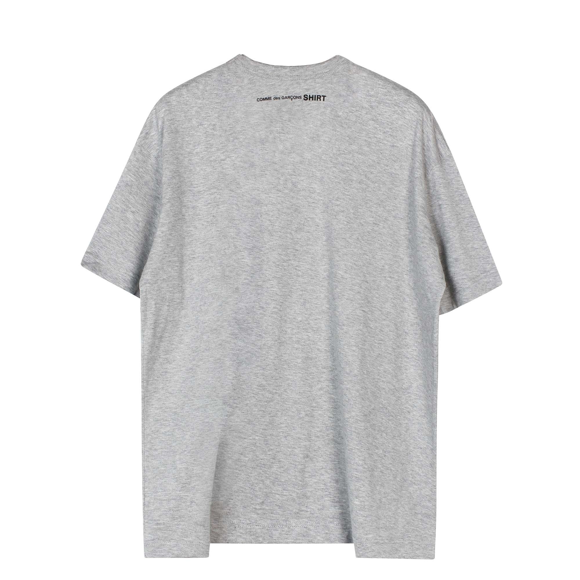 Logo T-shirt Grey COMME des GARÇONS SHIRT vista1
