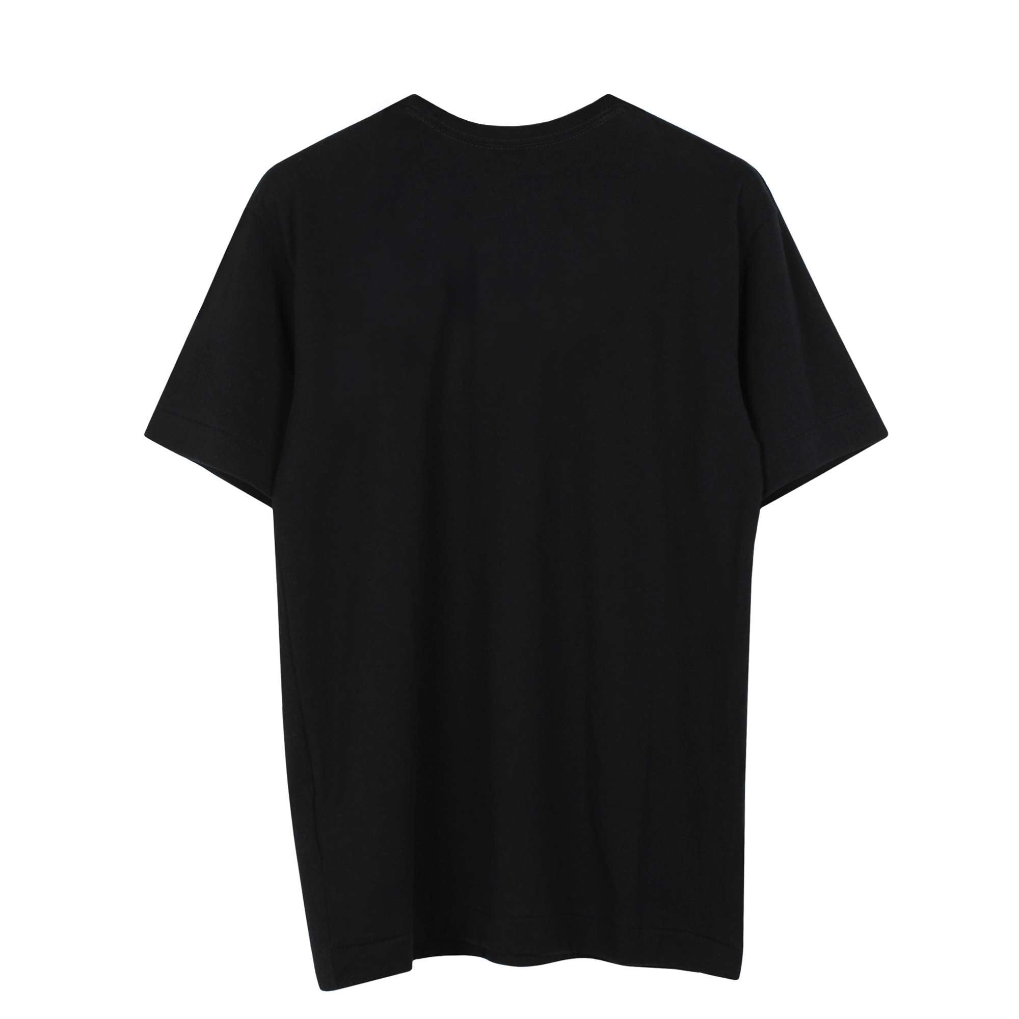 Small Heart Logo T-shirt Black Comme des Garçons Play vista1