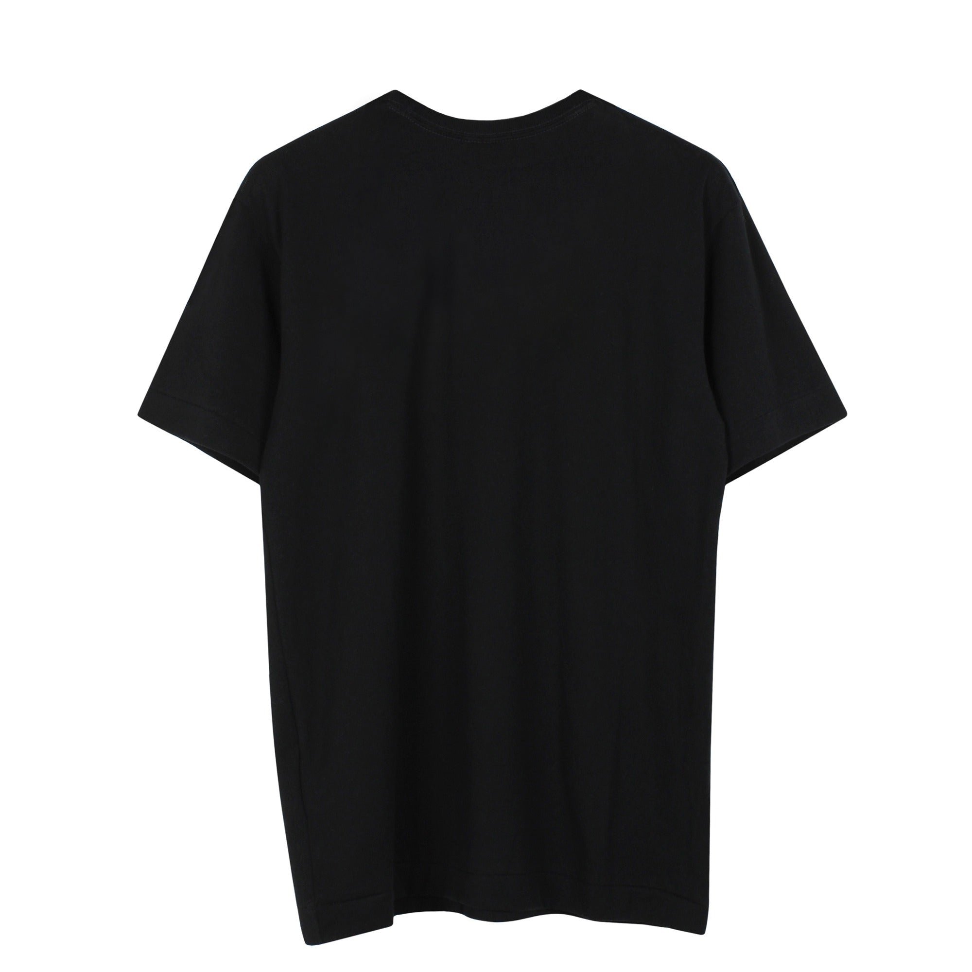 Multi Red Heart Logo T-shirt Black Comme des Garçons Play vista1