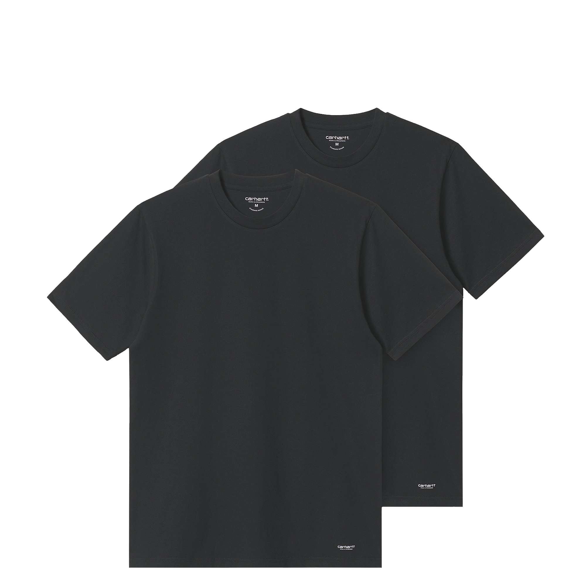 Standard Crewneck T-shirt Black CARHARTT WIP vista0