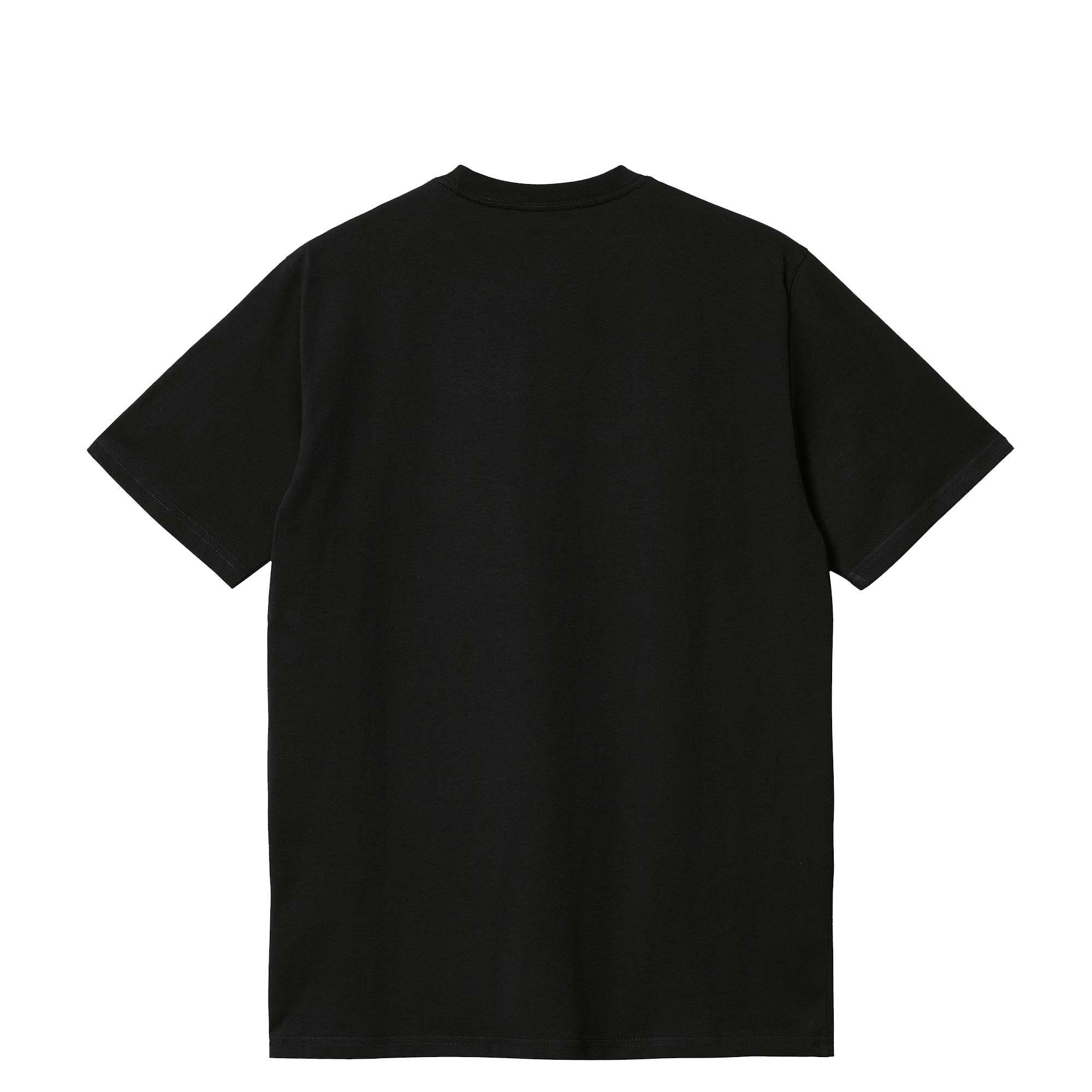 ss Pocket T-shirt Black CARHARTT WIP vista1