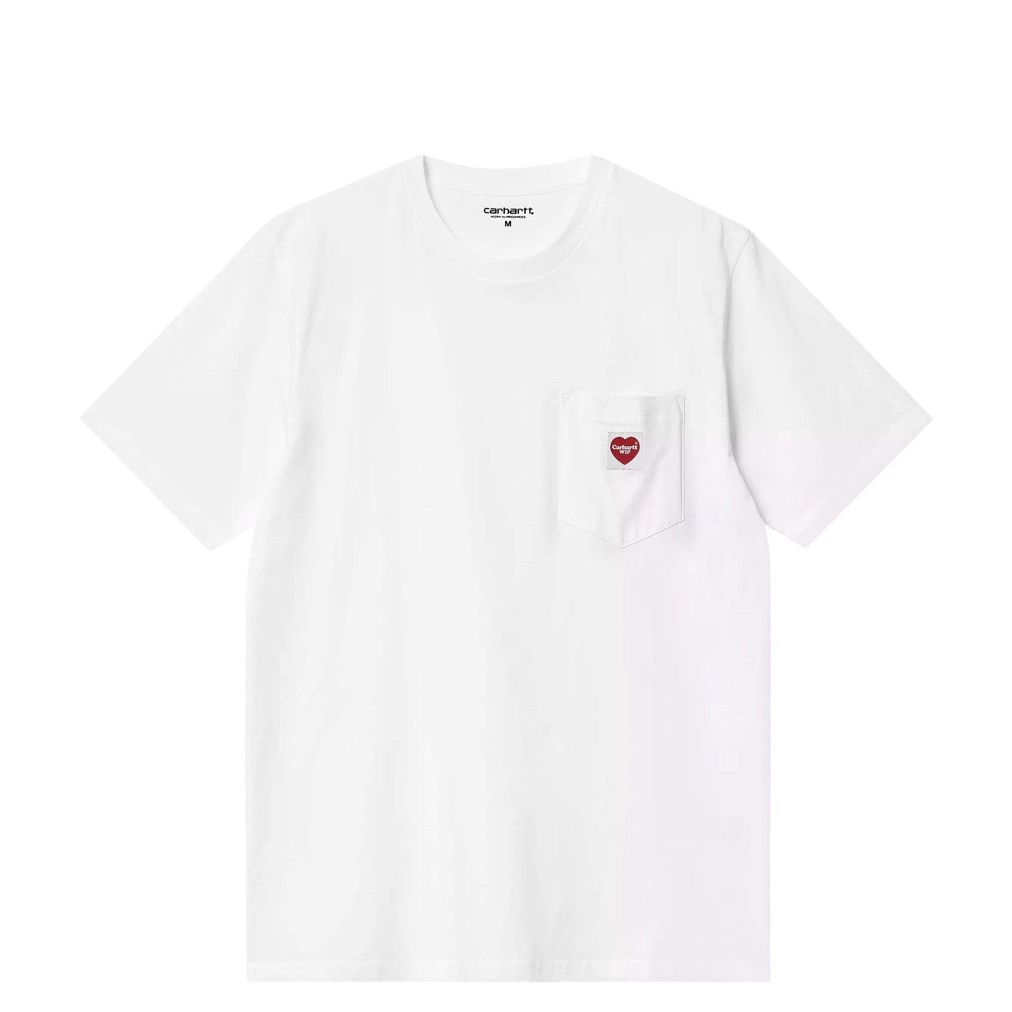 ss Pocket Heart T-shirt White CARHARTT WIP vista0