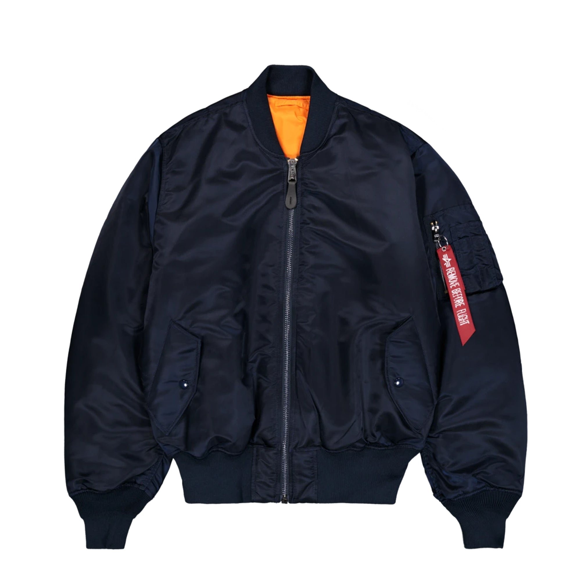 Ma-1 Bomber Blue Alpha Industries vista0