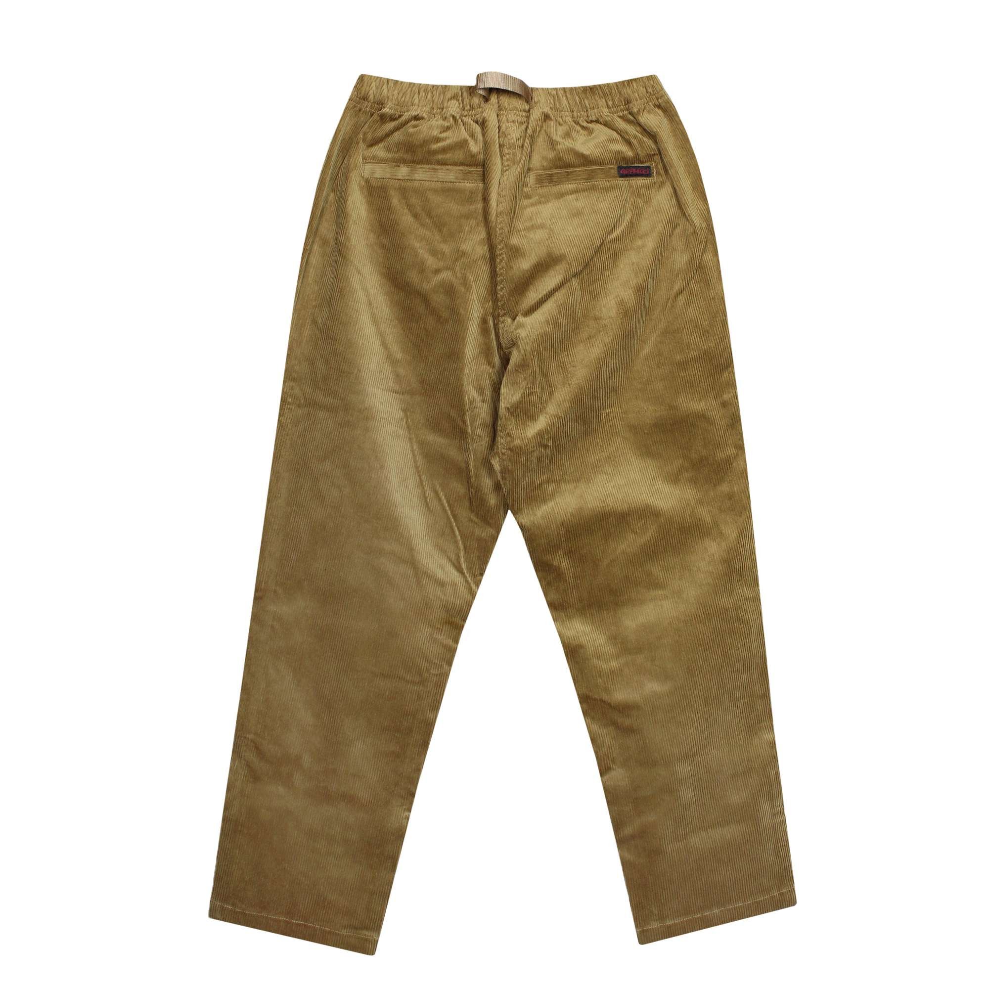 Corduroy Loose Tapered Ridge Pant Brown gramicci vista1