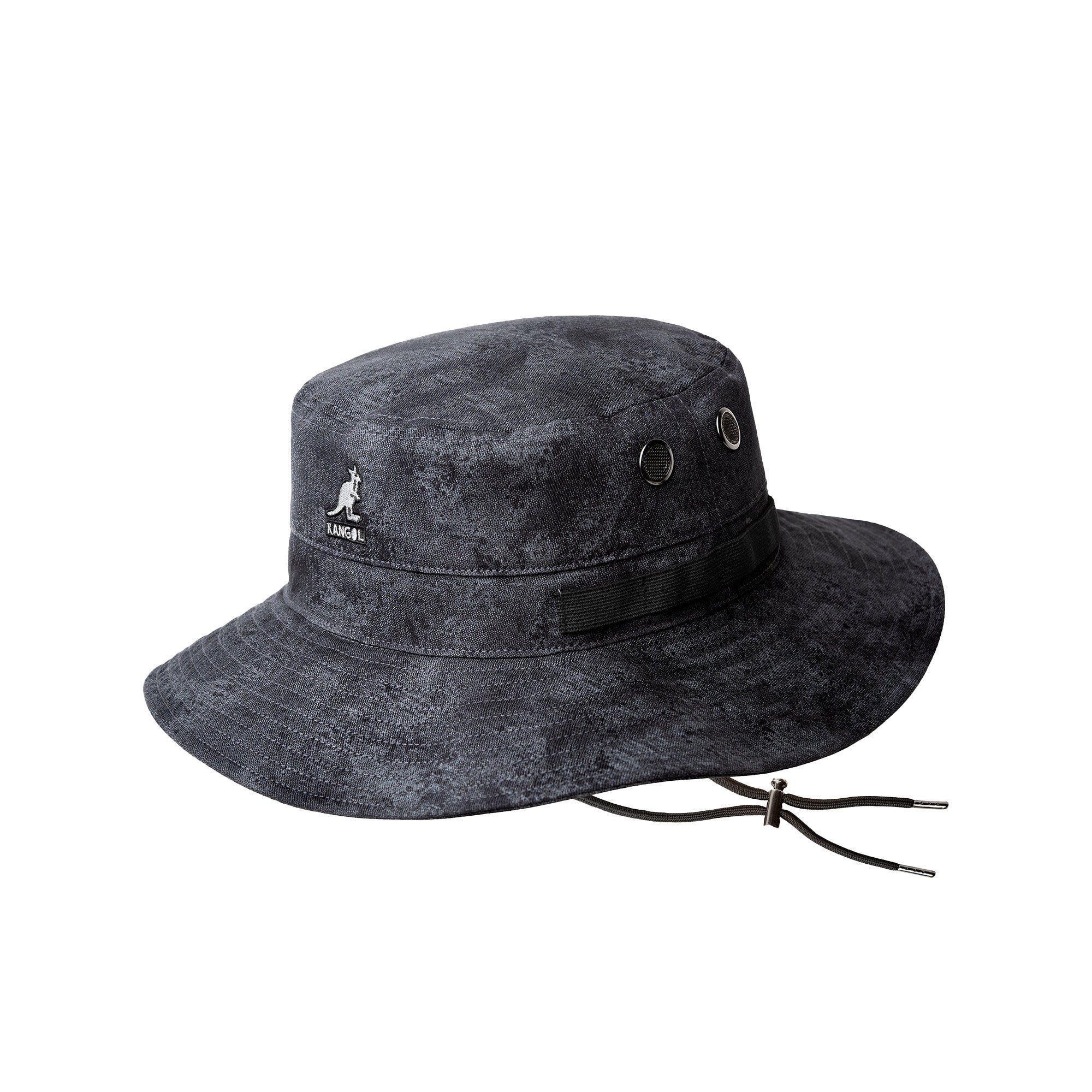 Salvaged Outdoor Hat Black KANGOL  vista2