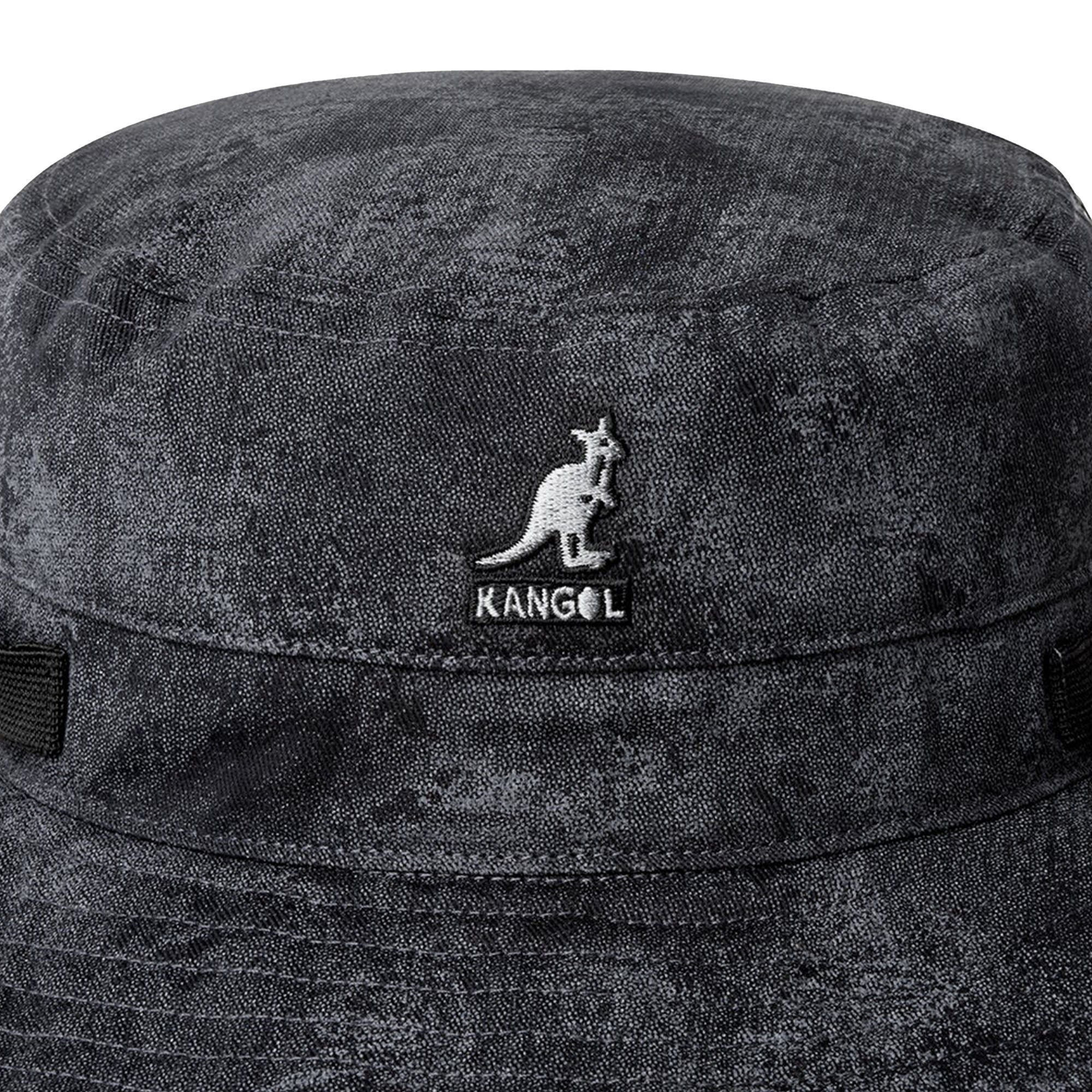 Salvaged Outdoor Hat Black KANGOL  vista3