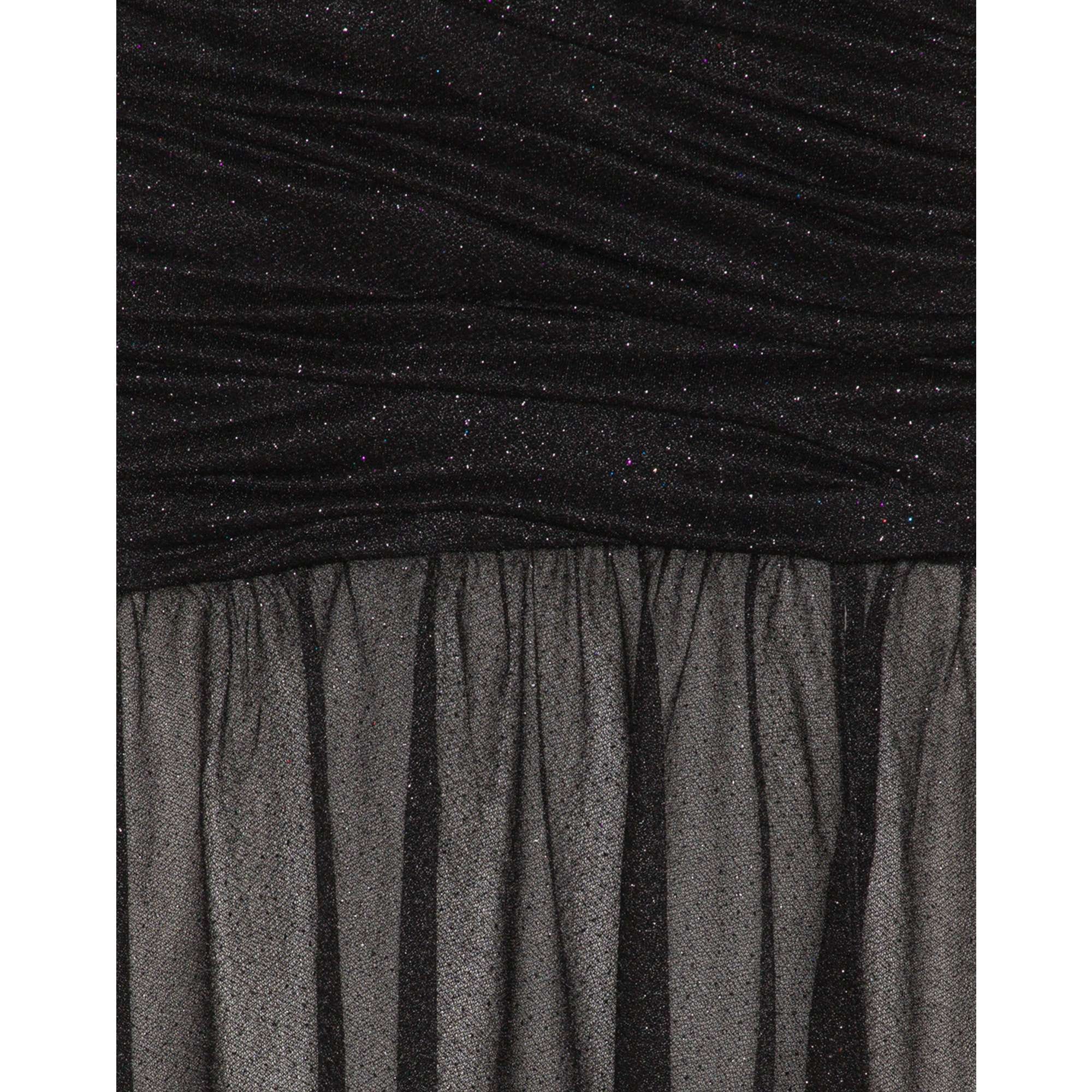 Glitter Jersey Cut-out Dress Rotate vista2