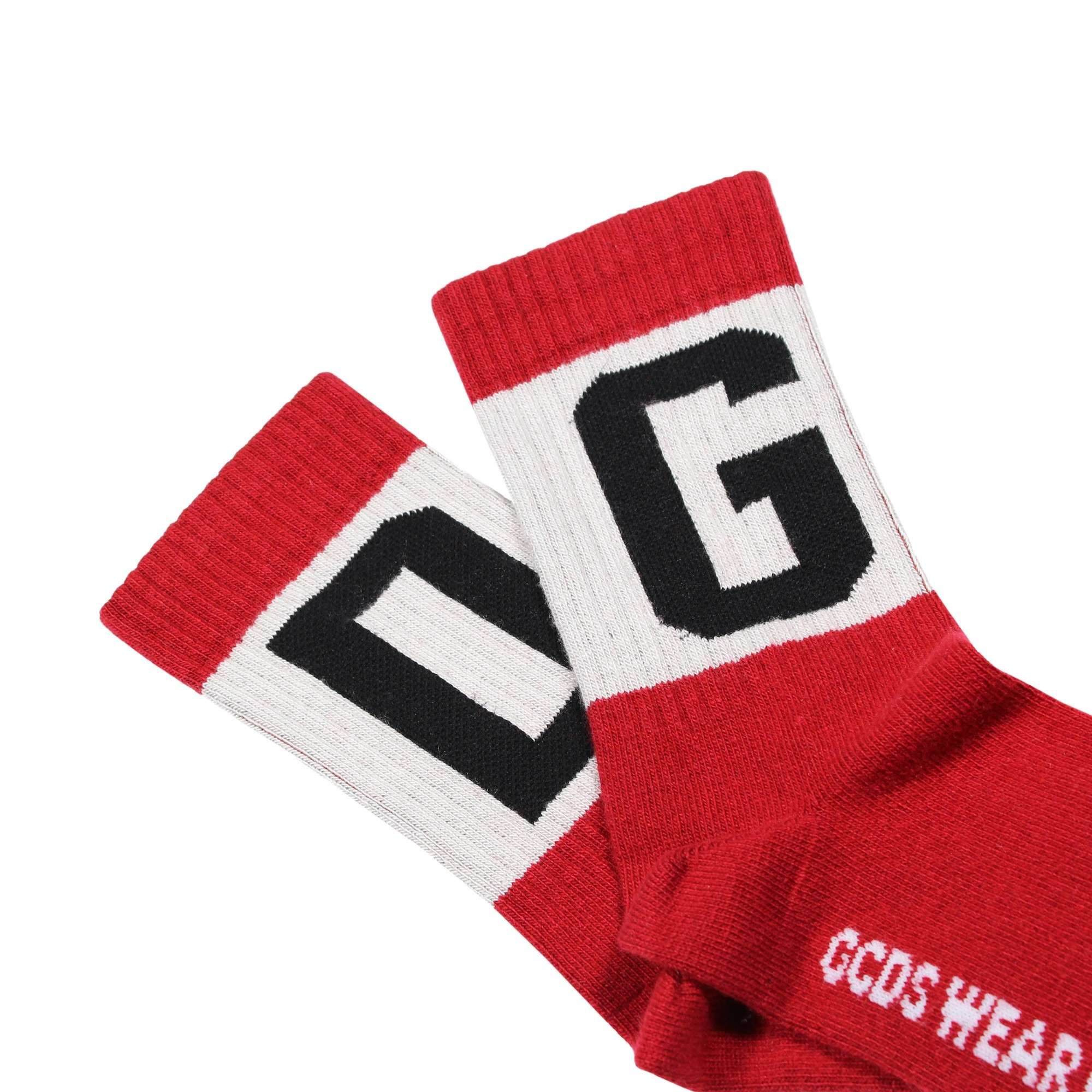 Band Logo Socks Red Gcds  vista1