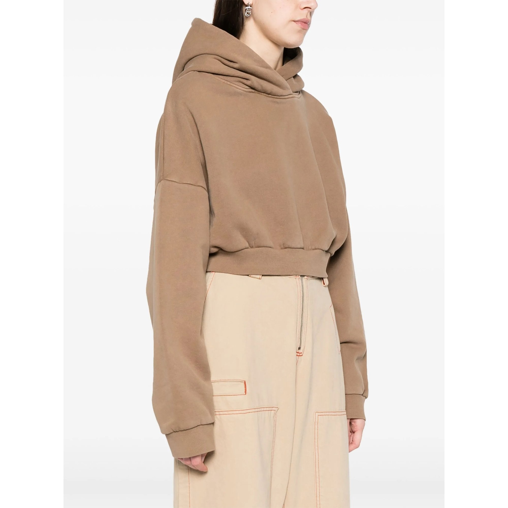 Cropped Heavy Hood Cork ENTIRE STUDIOS vista2