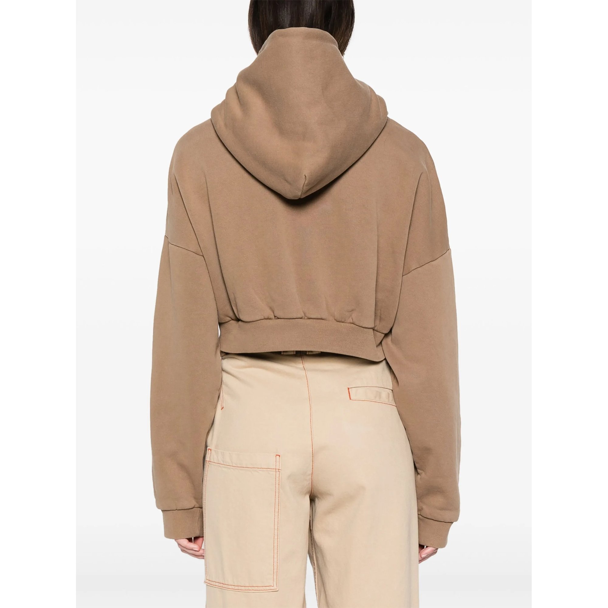 Cropped Heavy Hood Cork ENTIRE STUDIOS vista3