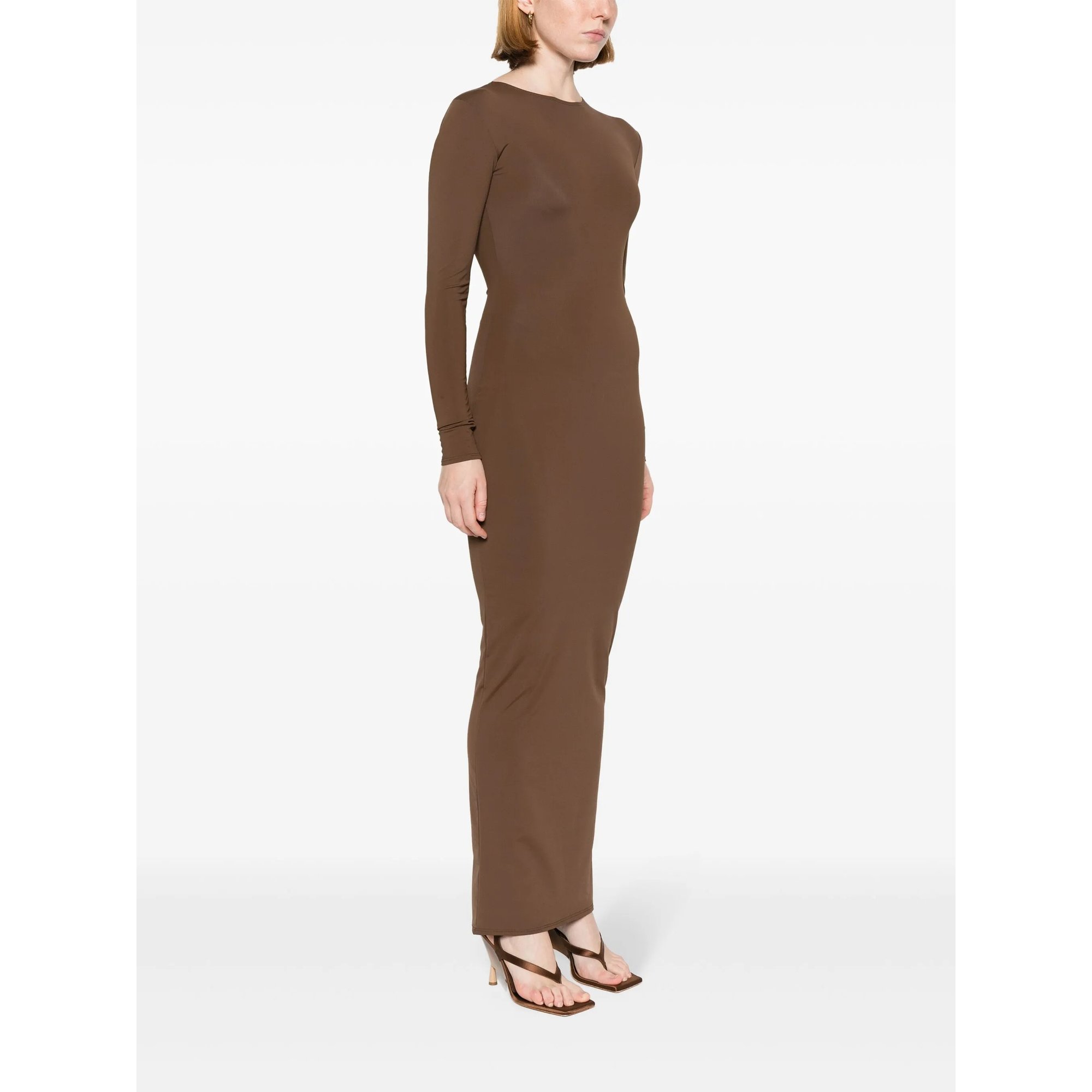 ls Maxi - Nylon Spandex Brunette ENTIRE STUDIOS vista2