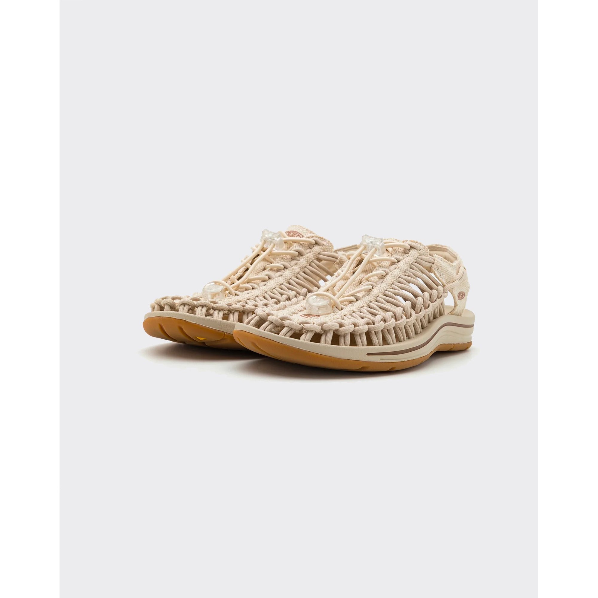 Sandalo Uneek White Cap/cornstalk Keen vista3