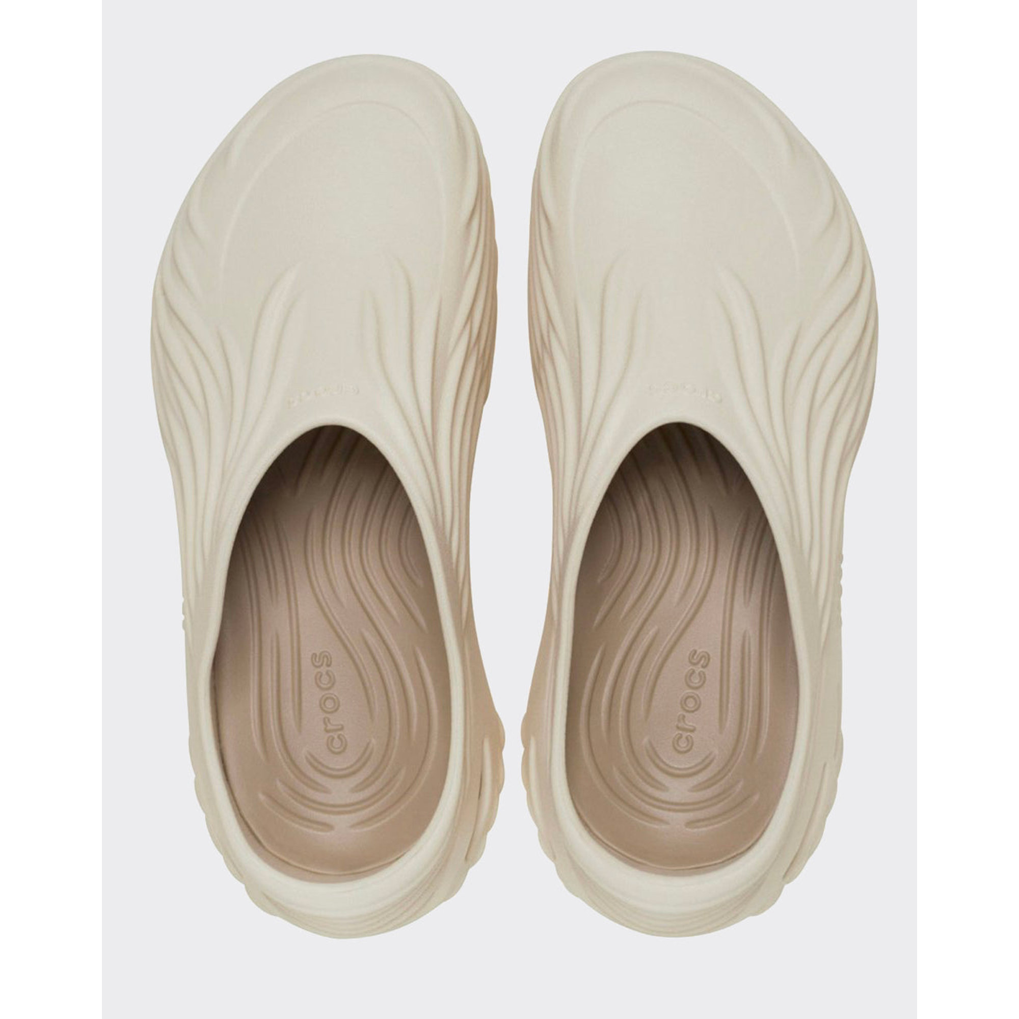 Slide Echo Wave Beige Crocs vista2