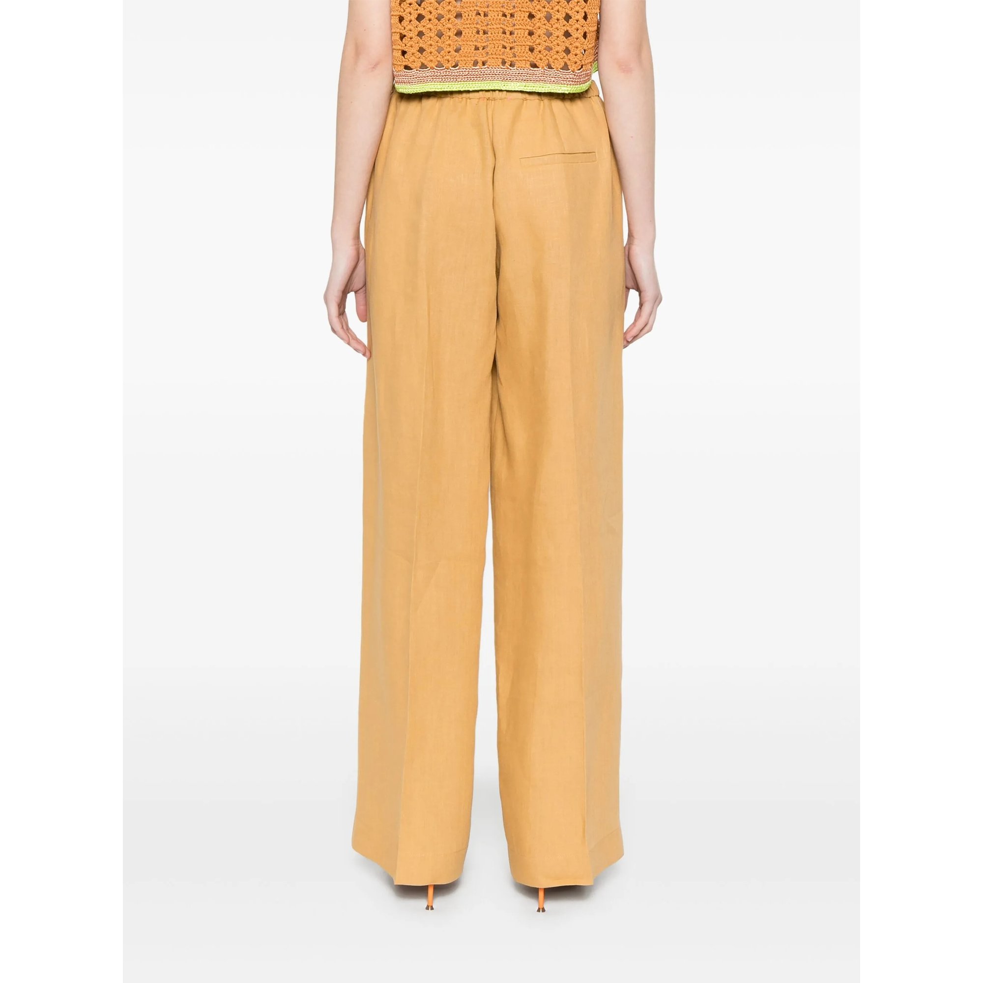 Chic Linen Canvas Darted Pants Forte_Forte  vista3