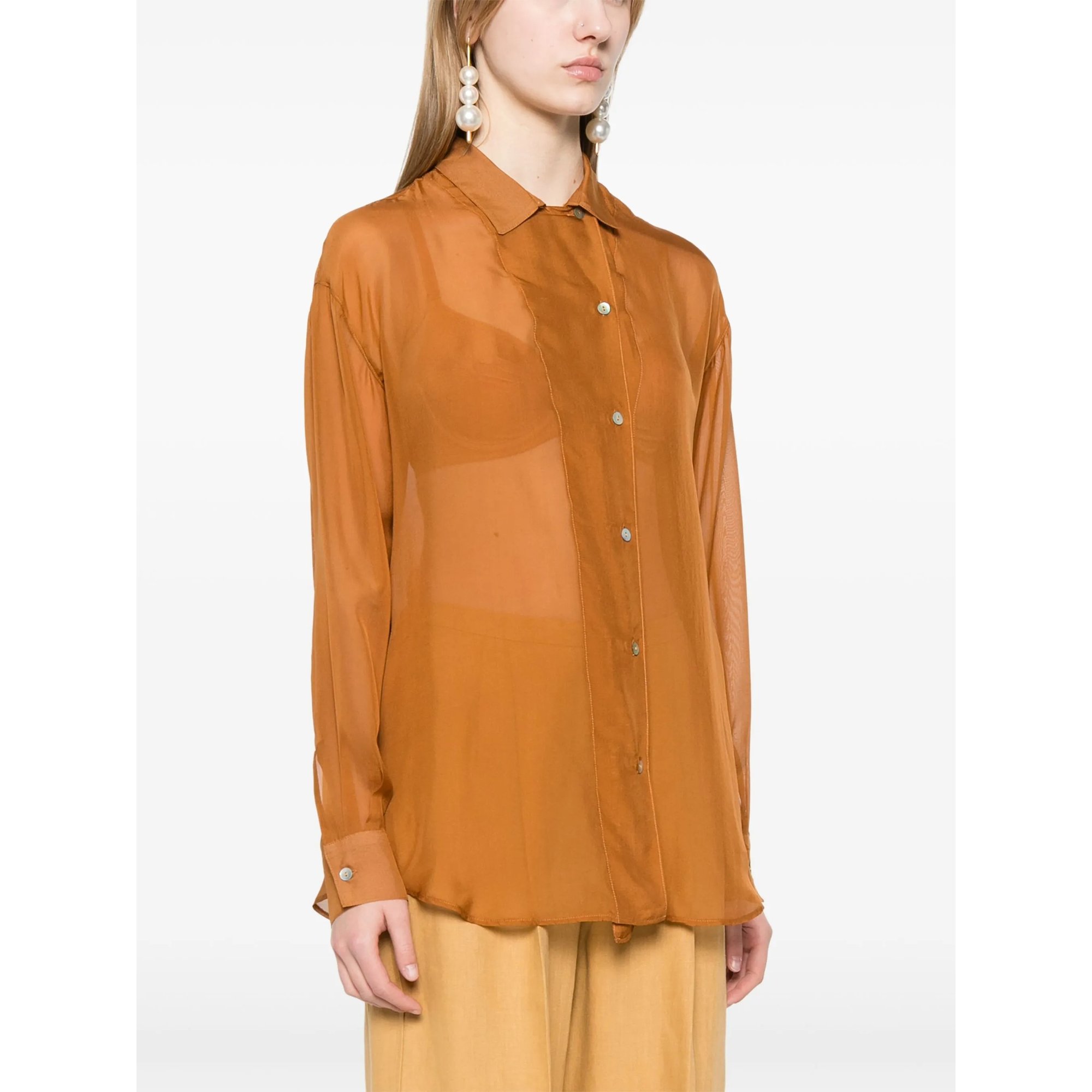 Chic Chiffon Silk Shirt Forte_Forte  vista2