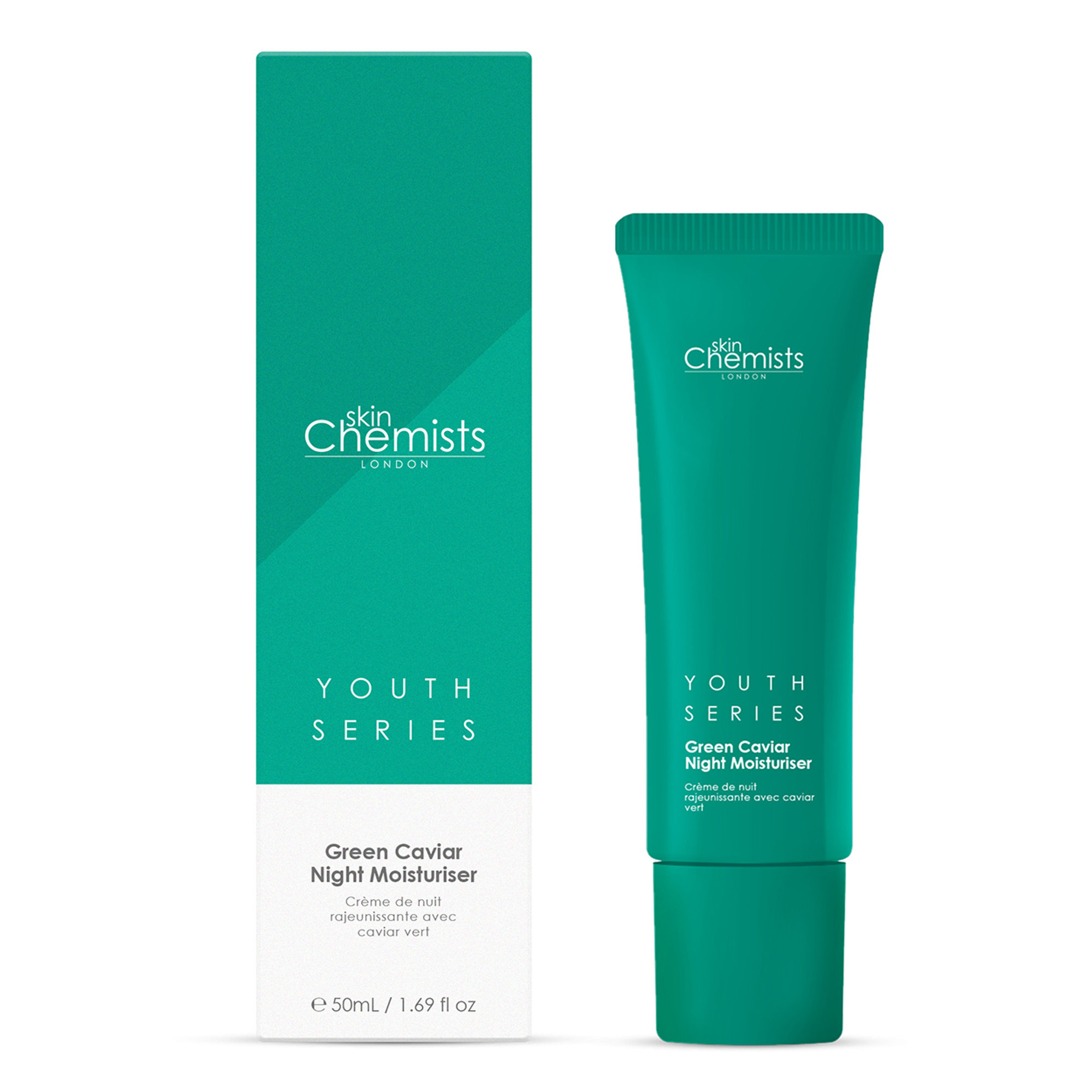 Nachtcreme mit grünem Kaviar 50ml Skin Chemists Youth Series vista0