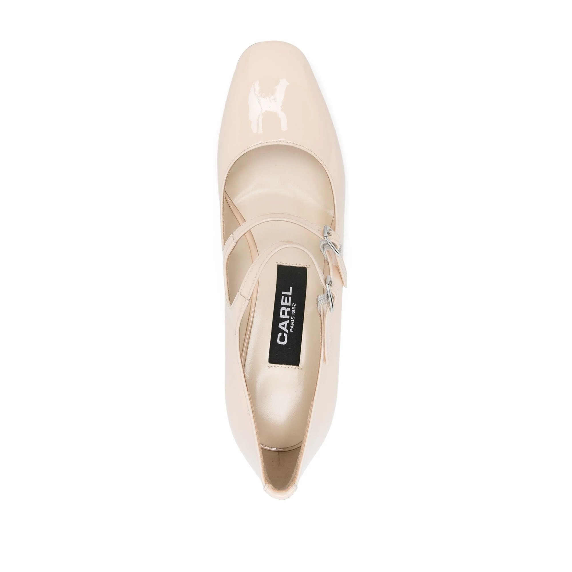 Alice Nude Patent Leather CAREL PARIS vista3