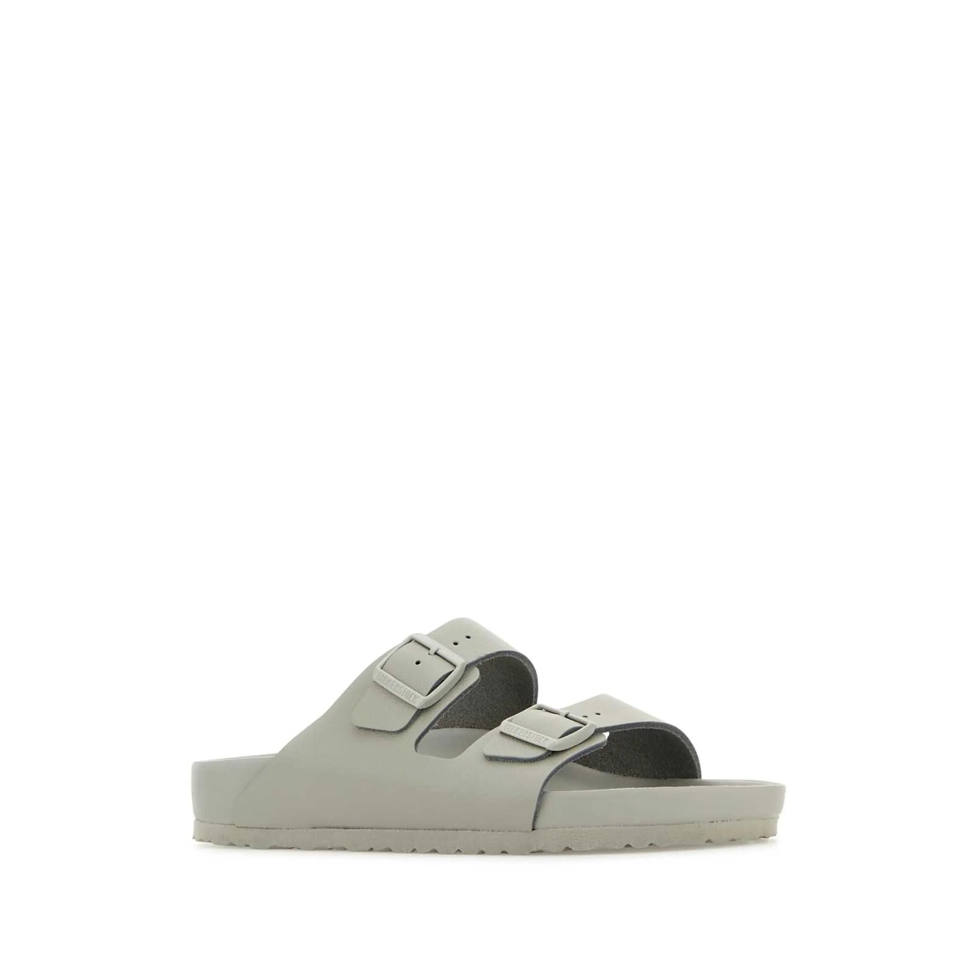 Arizona Exquisite Mineral Gray, Natural Leather Birkenstock vista1