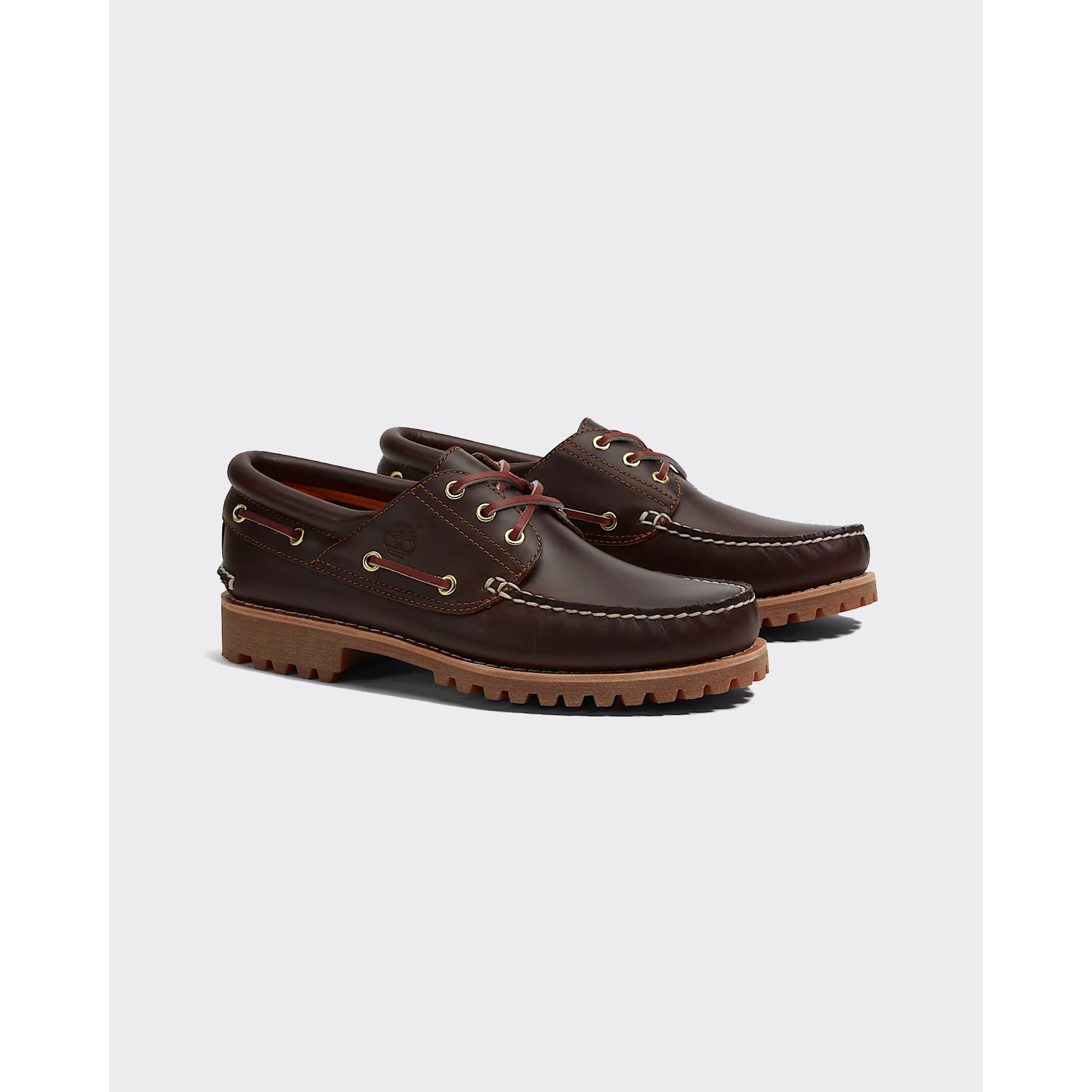 Scarpa Boat Authentic Marrone TIMBERLAND vista2