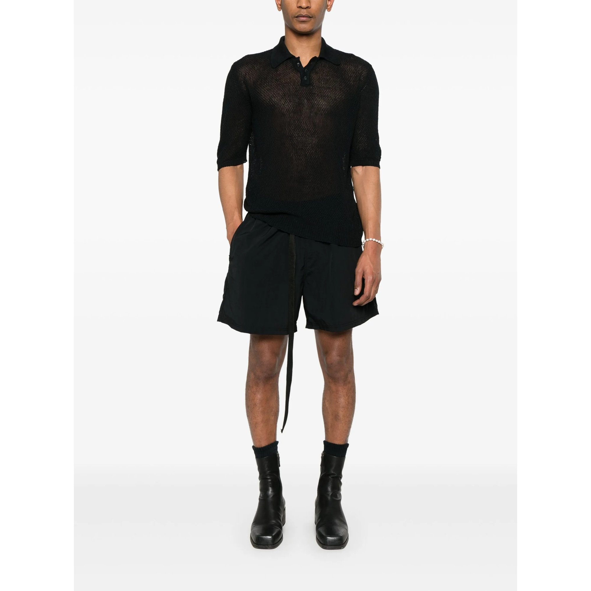 Harlem Elastic Waistband Shorts Paura vista1