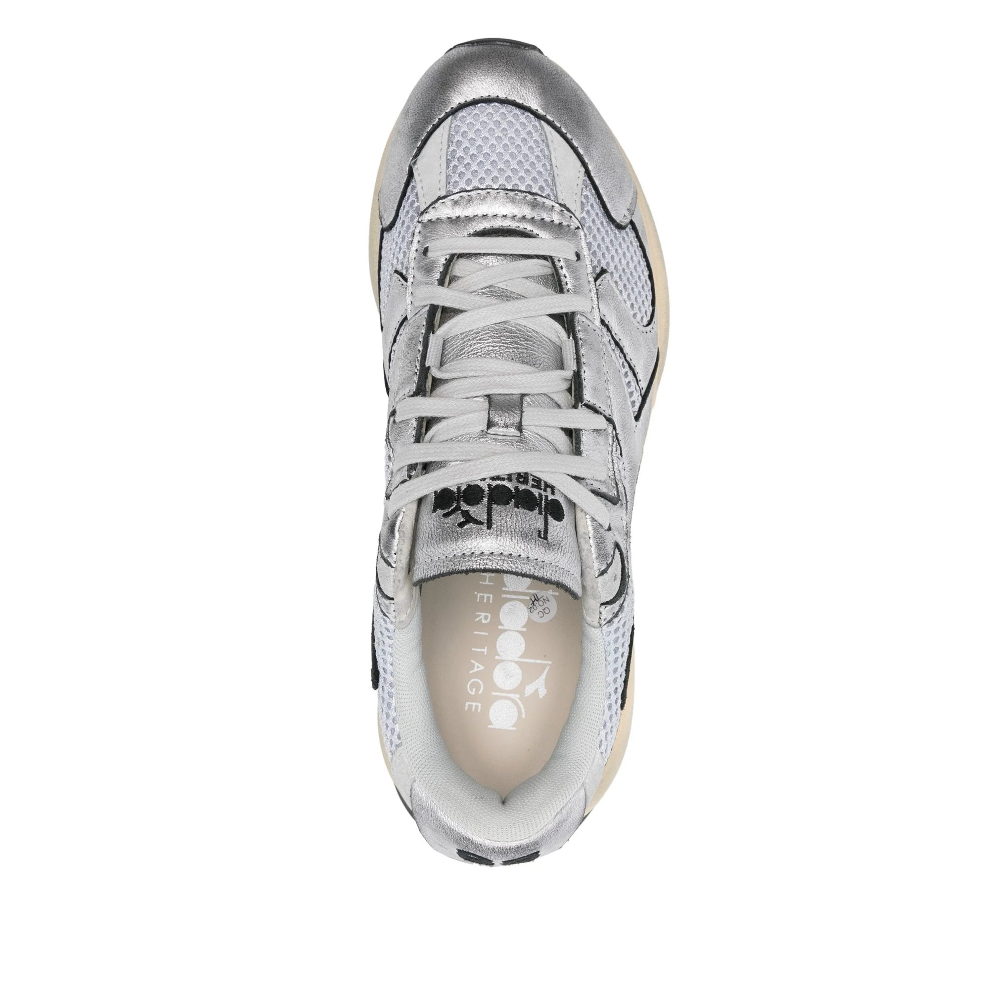 Mercury Elite Silver Used wn Diadora vista3