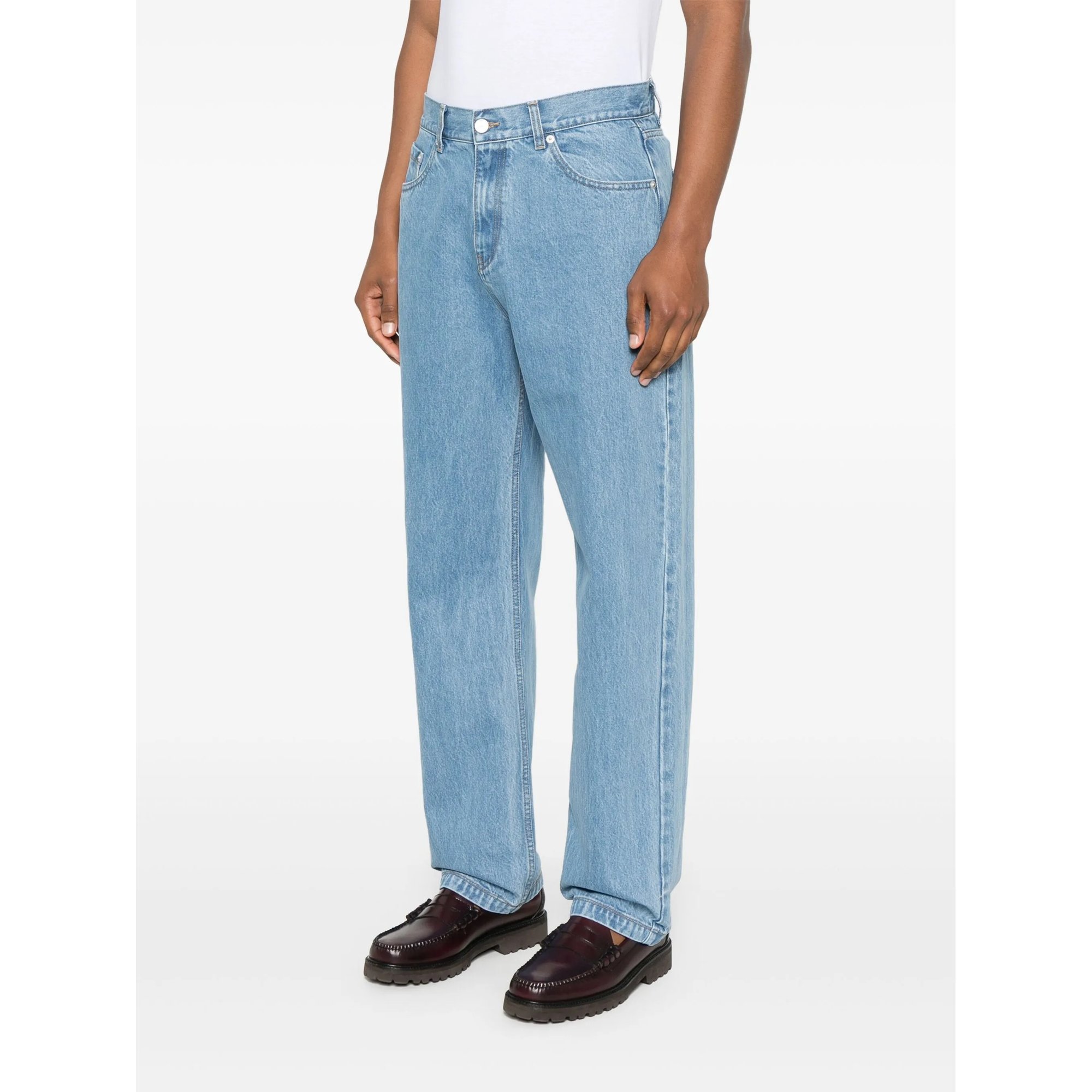Denim Logo Bird Pants Arte Antwerp vista2