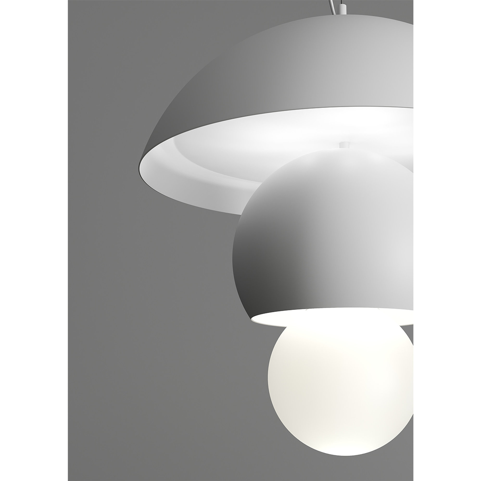 TRILUNA pendant - sospensione Luca De Bona & Dario De Meo design ø57,2 KARMAN vista4