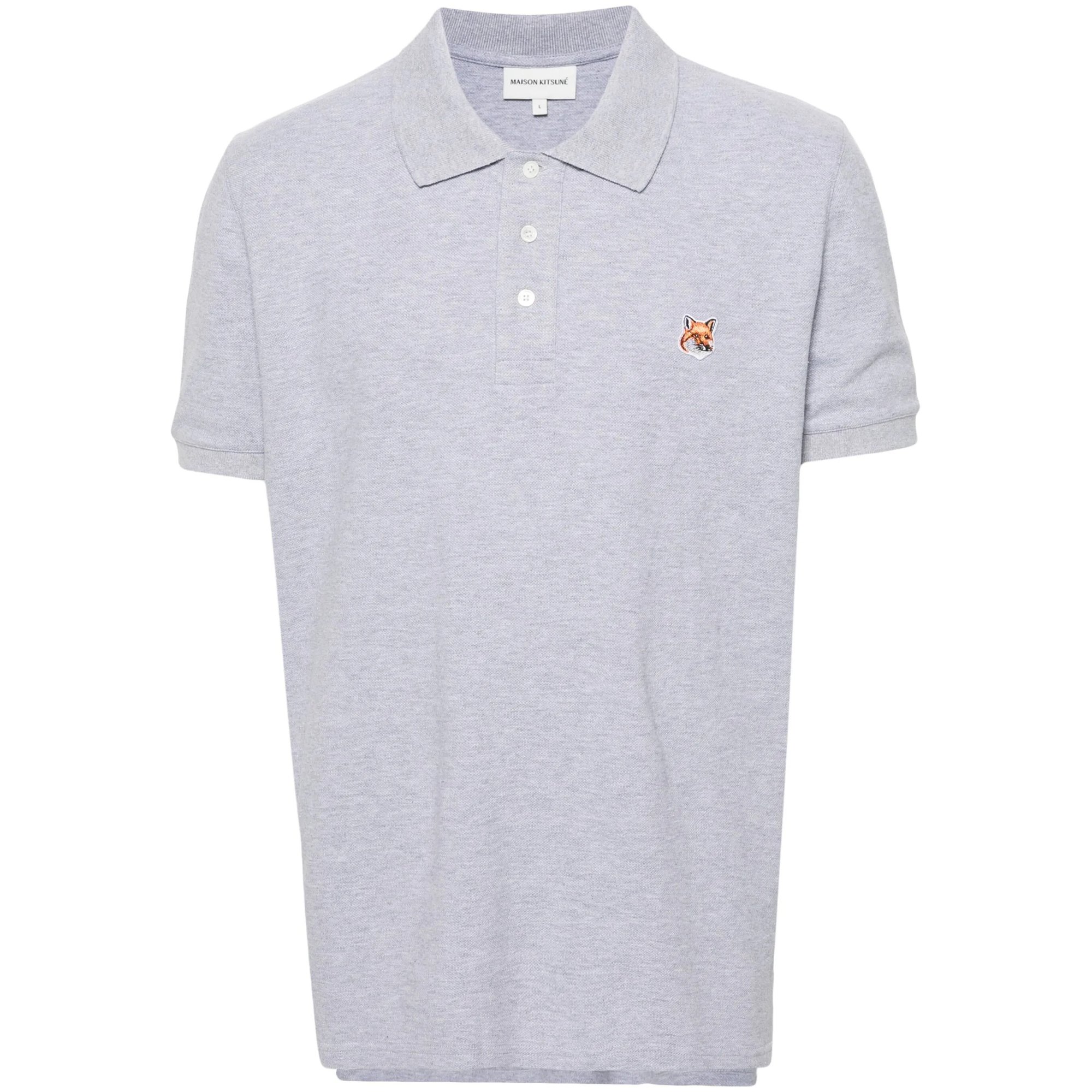 Fox Head Patch Regular Polo Maison Kitsuné vista0